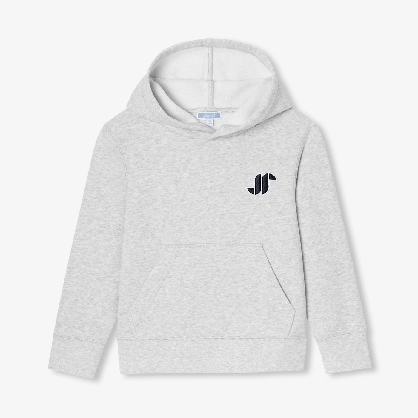 Child unisex hoodie - gris chine clair jacadi
