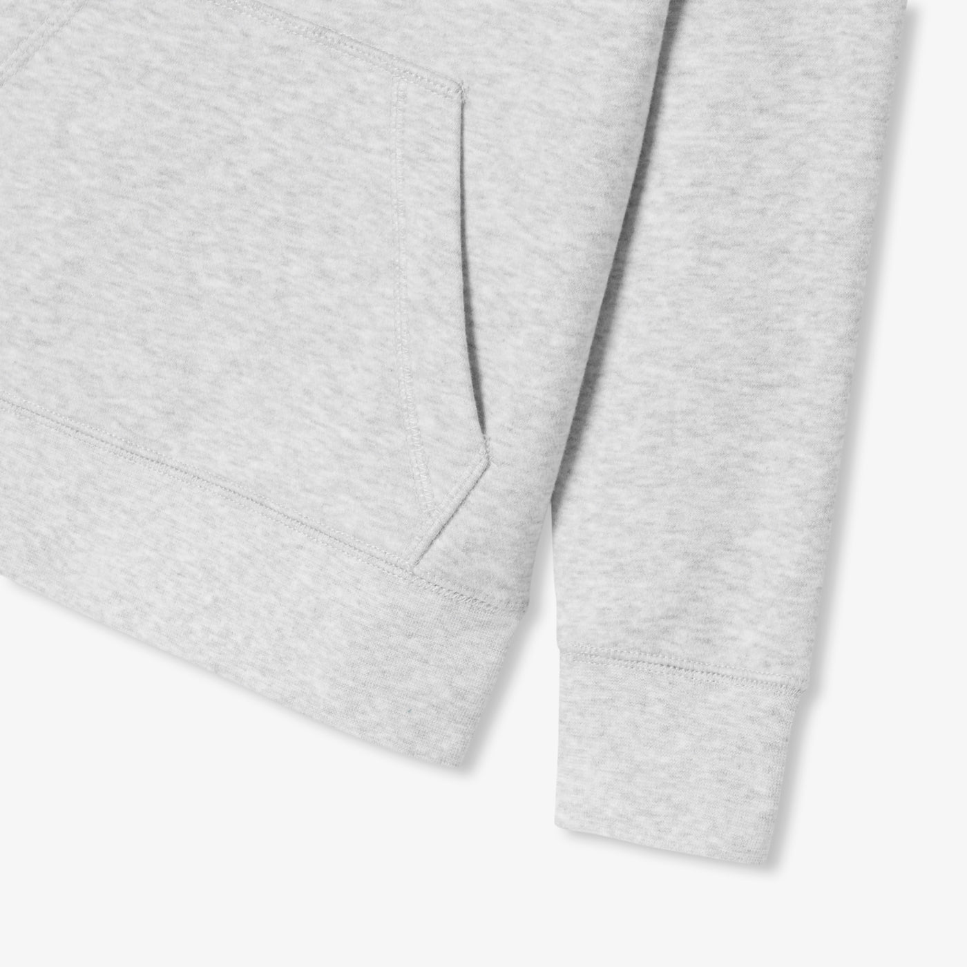 Child unisex hoodie - gris chine clair jacadi