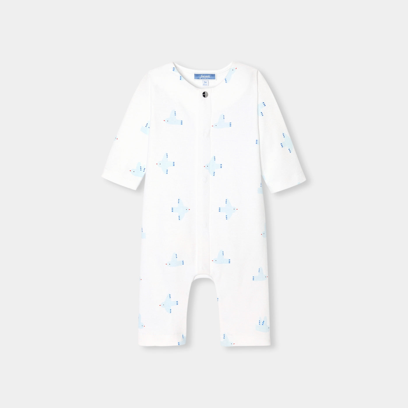 Baby interlock jumpsuit - blue/multicolor