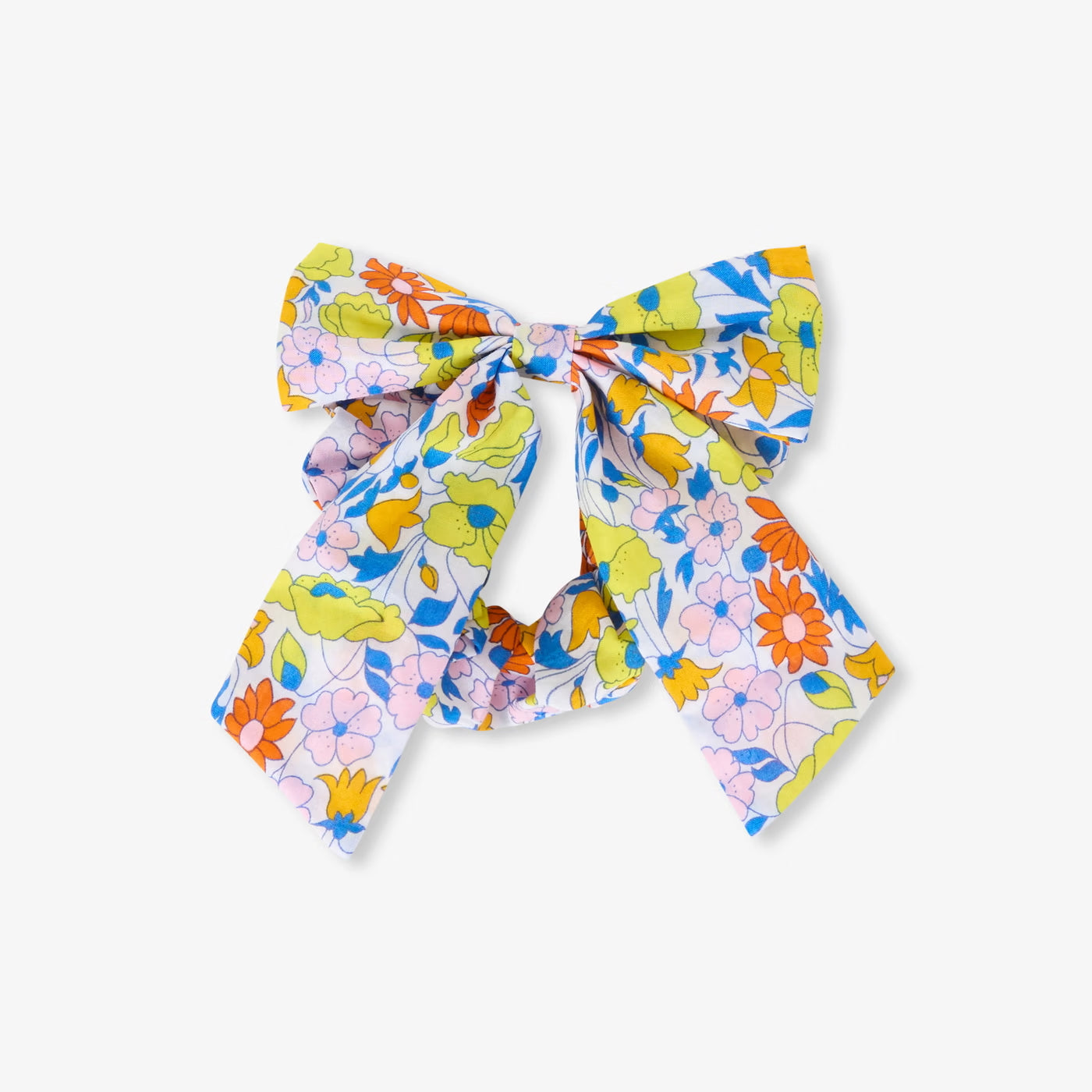 Liberty girl's scrunchie - blue/multico