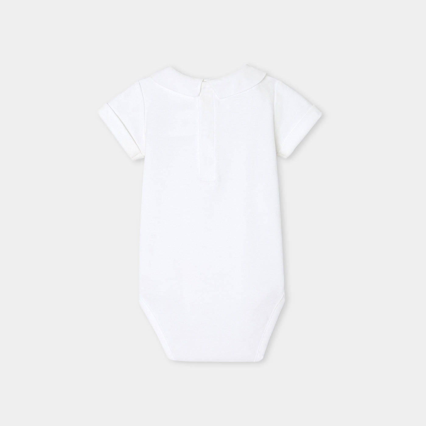 Baby boy short sleeve bodysuit - Jacadi white