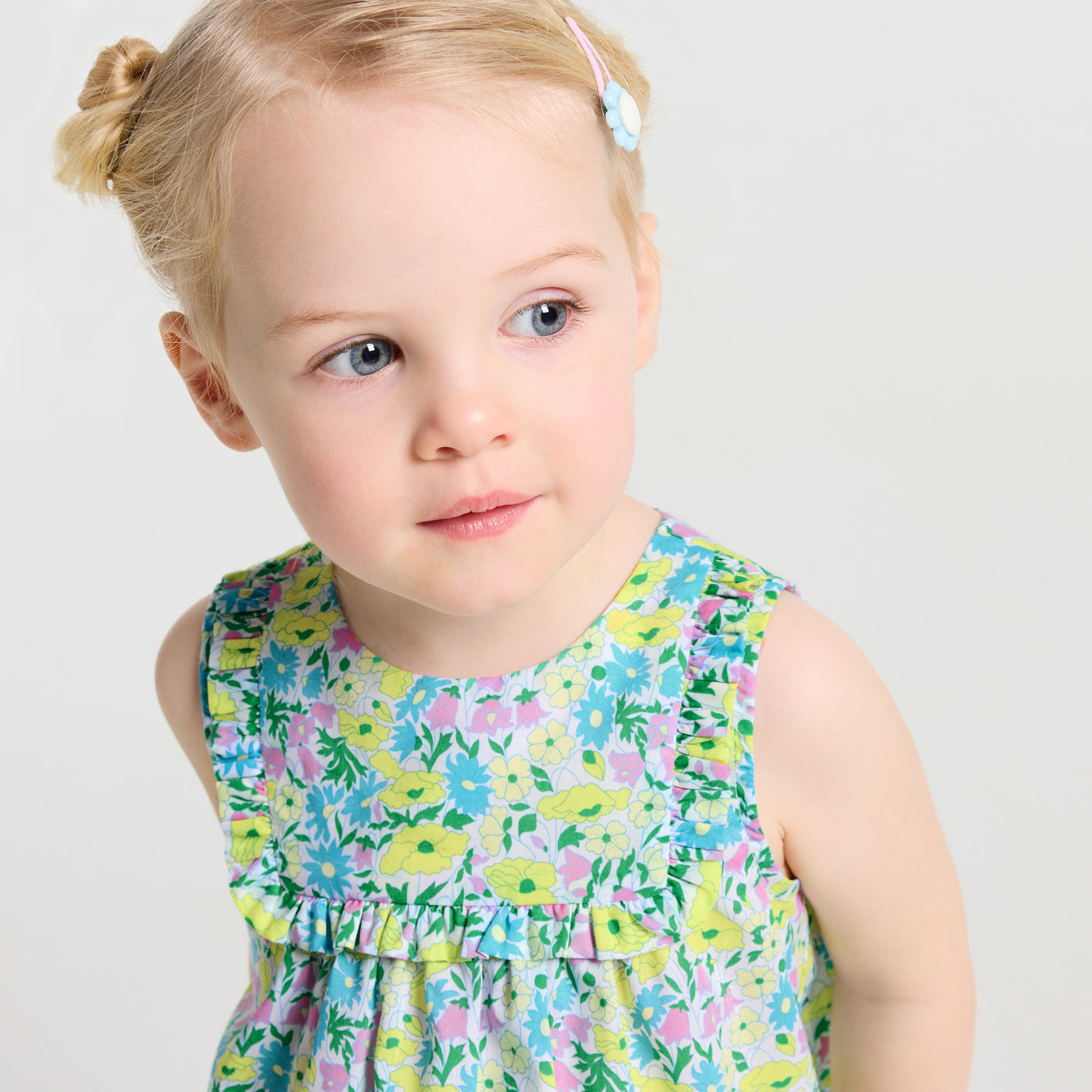 Baby girl blouse in Liberty fabric