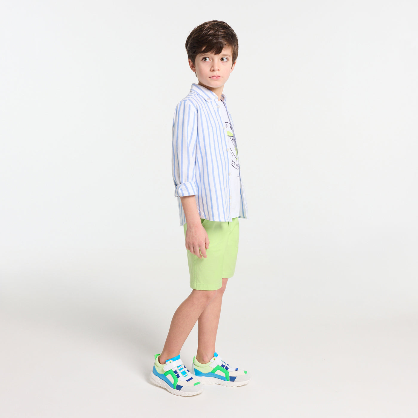 Boy canvas shorts
