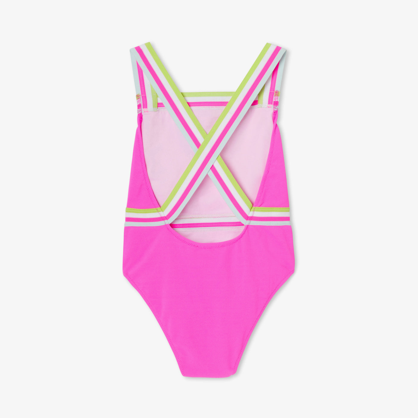 Girl 1-piece swimsuit - pink/multicolour
