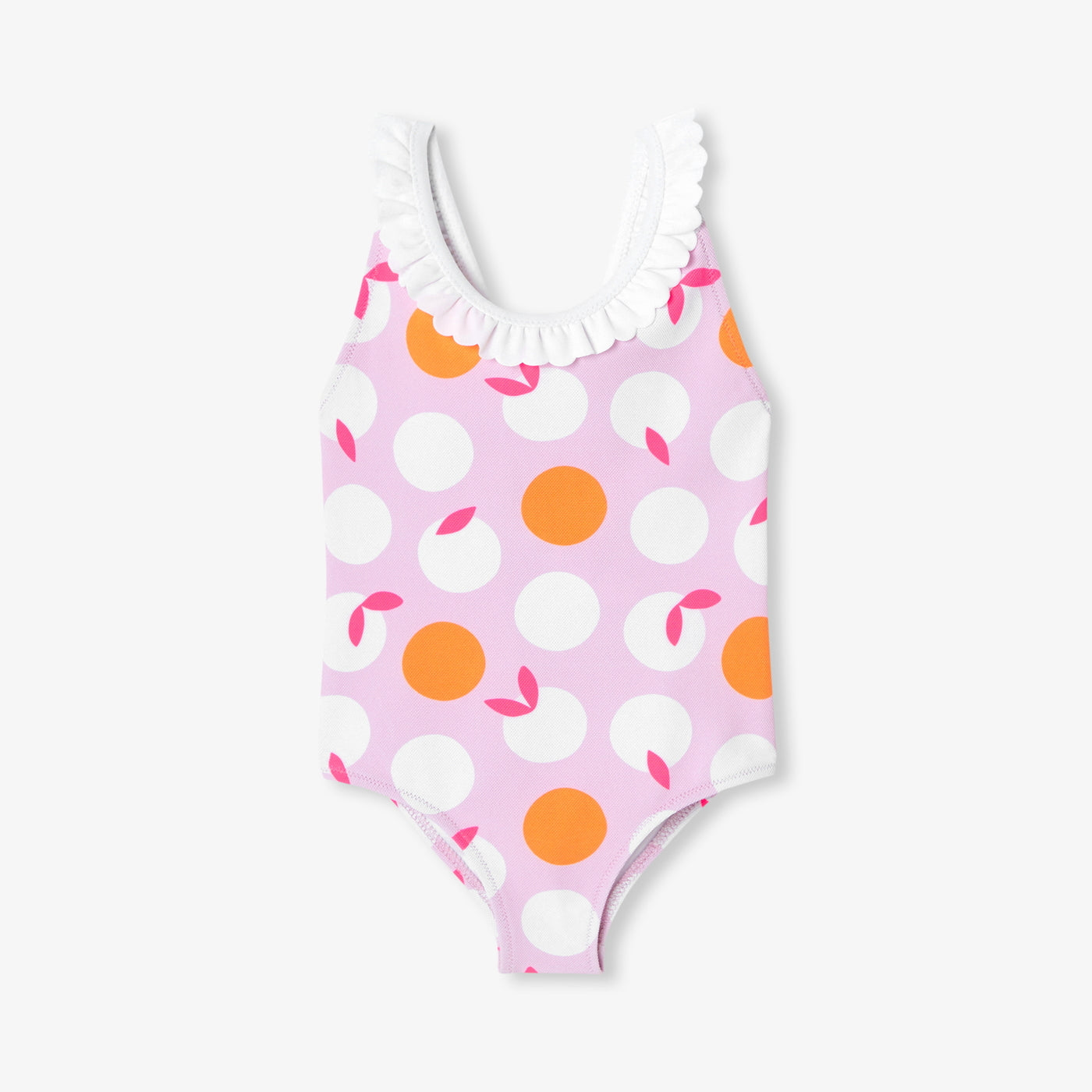 Baby girl 1-piece swimsuit - pink/multicolour