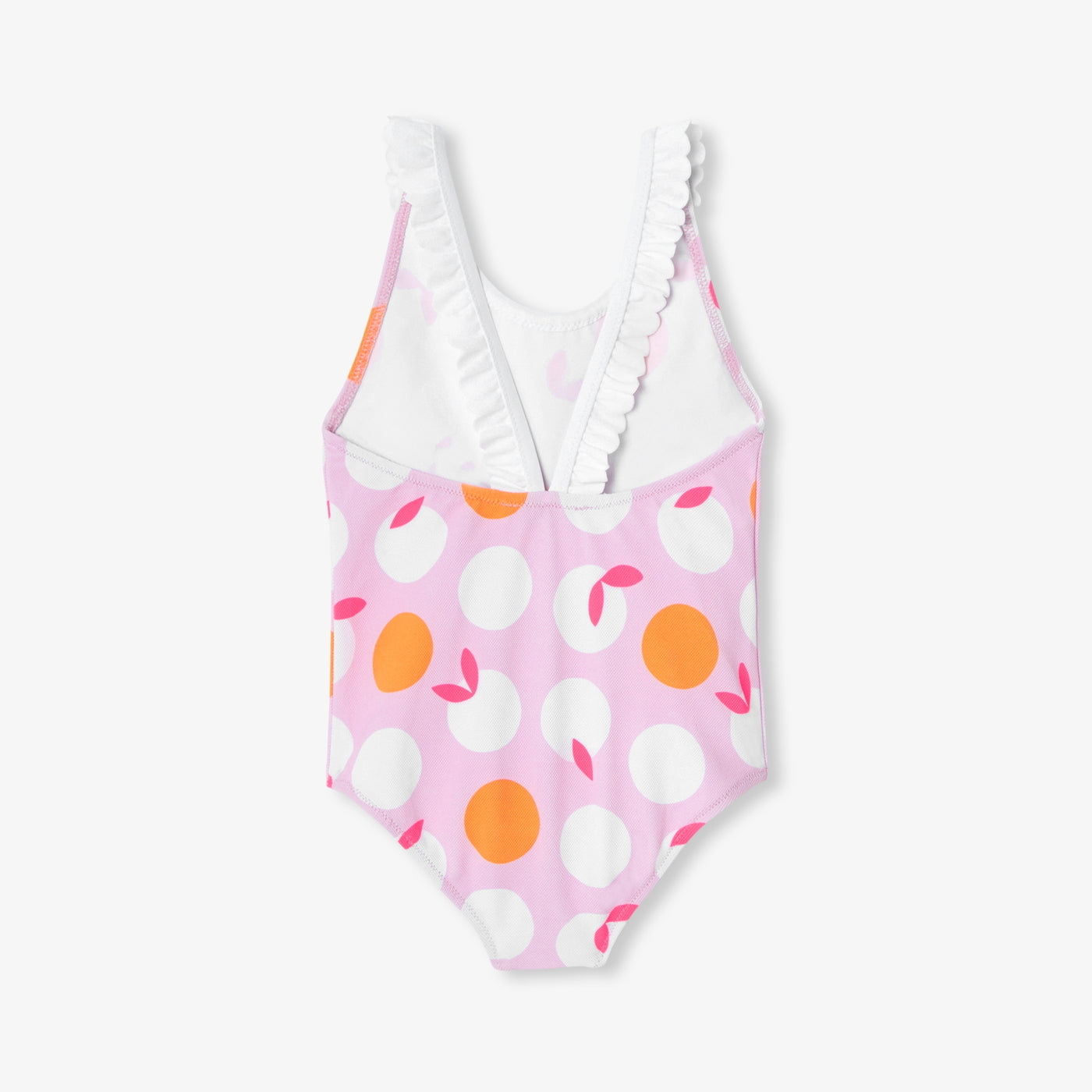 Baby girl 1-piece swimsuit - pink/multicolour