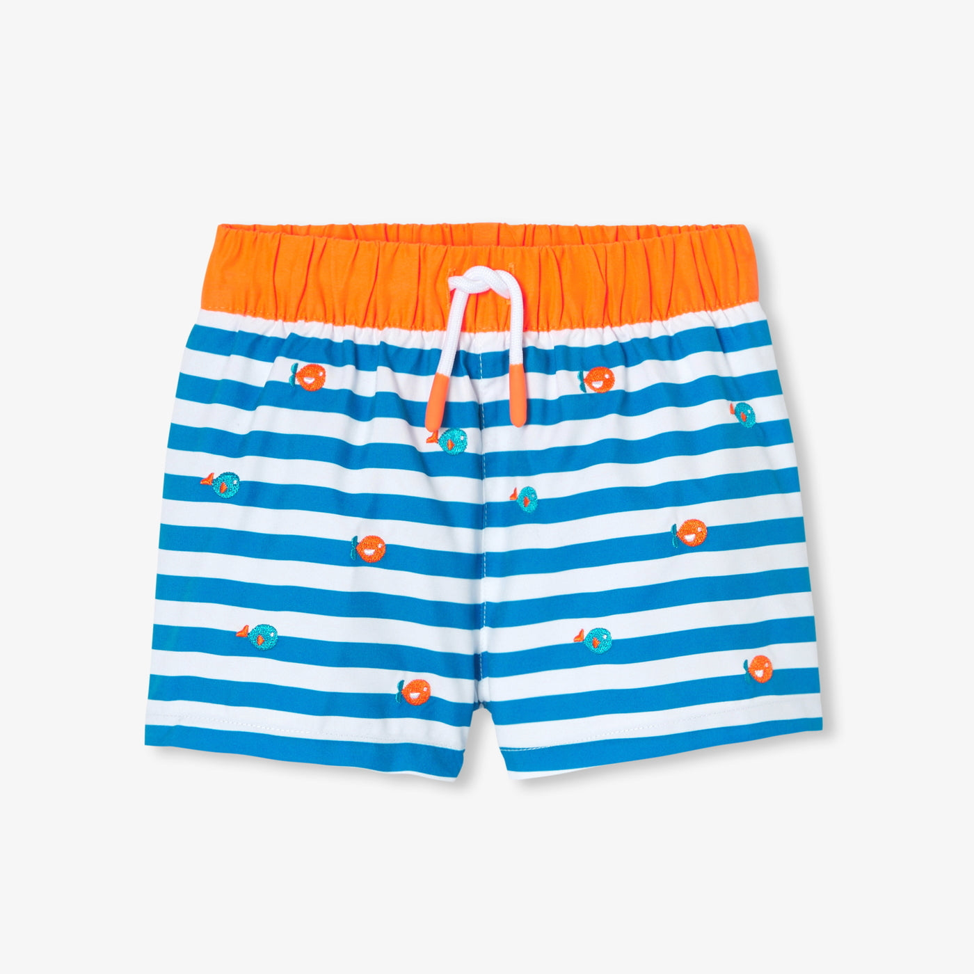 Baby boy swim shorts - blue/multicolour