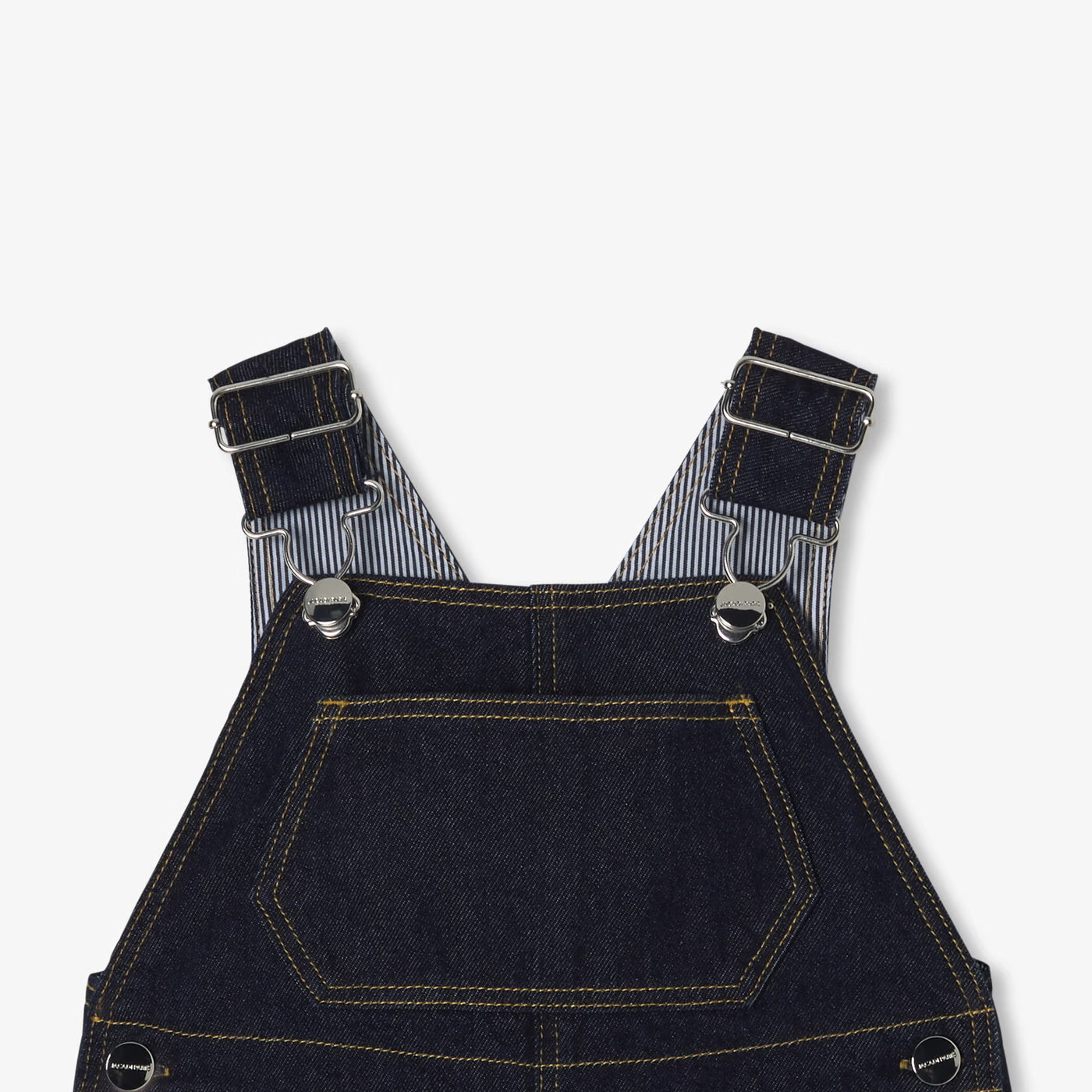 Baby boy denim overalls - dark denim