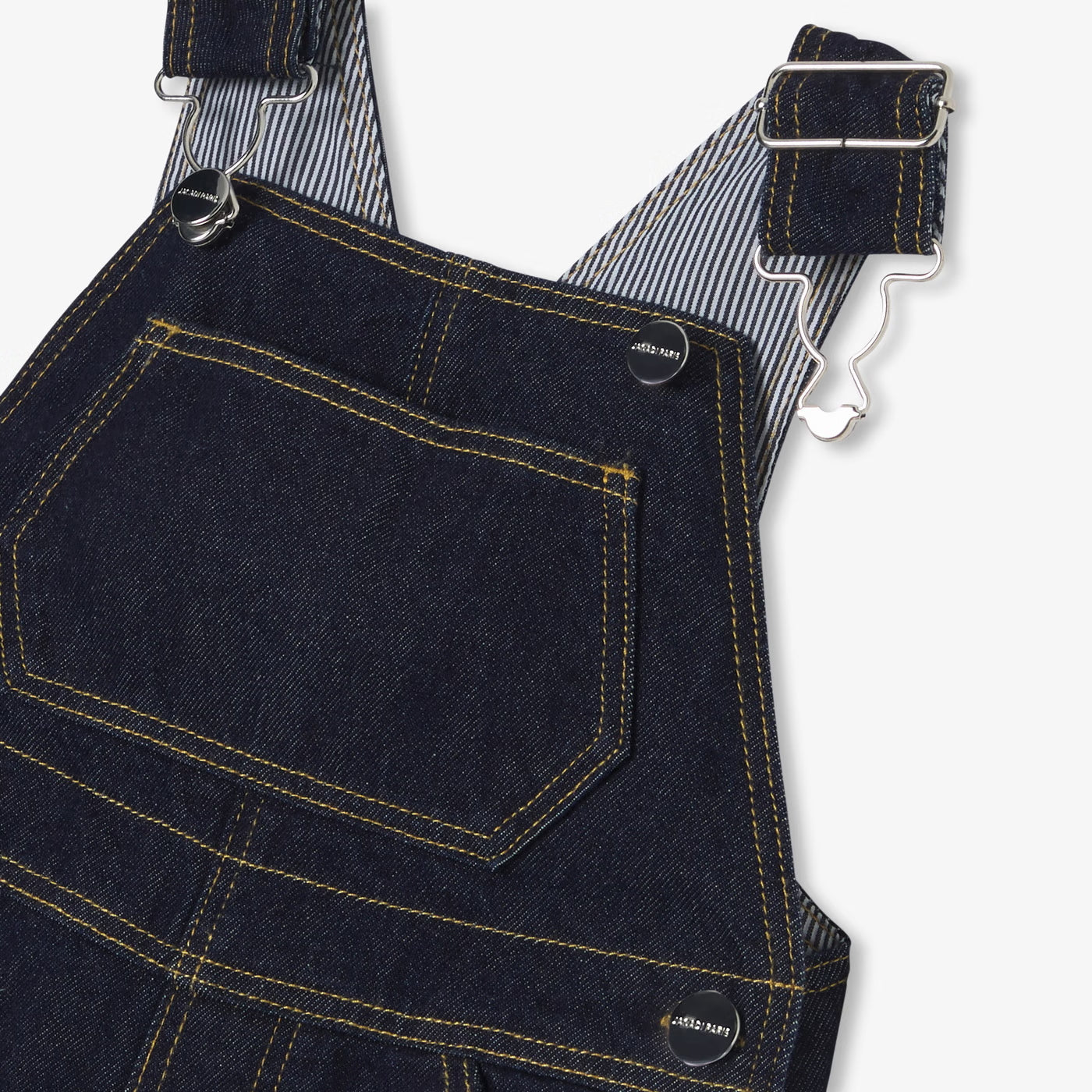 Baby boy denim overalls - dark denim