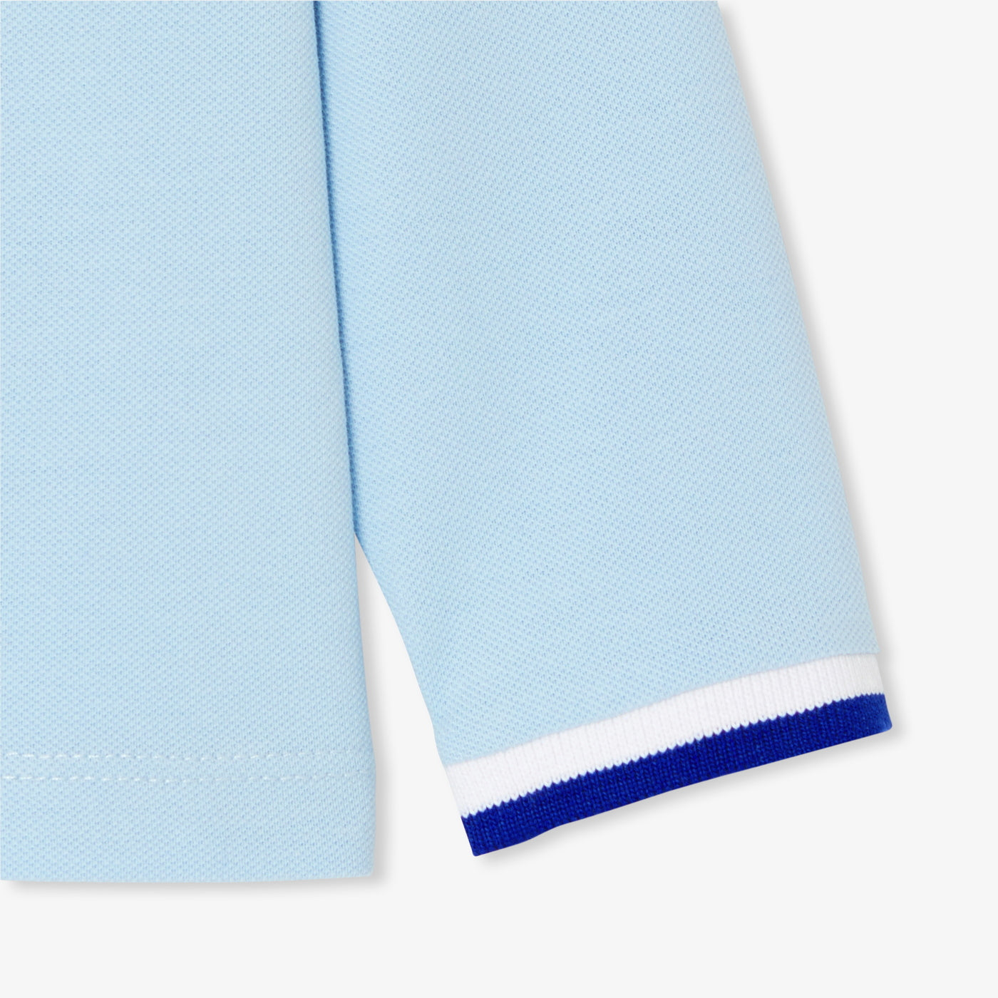 Baby boy long-sleeved polo shirt - bleu clair jacadi