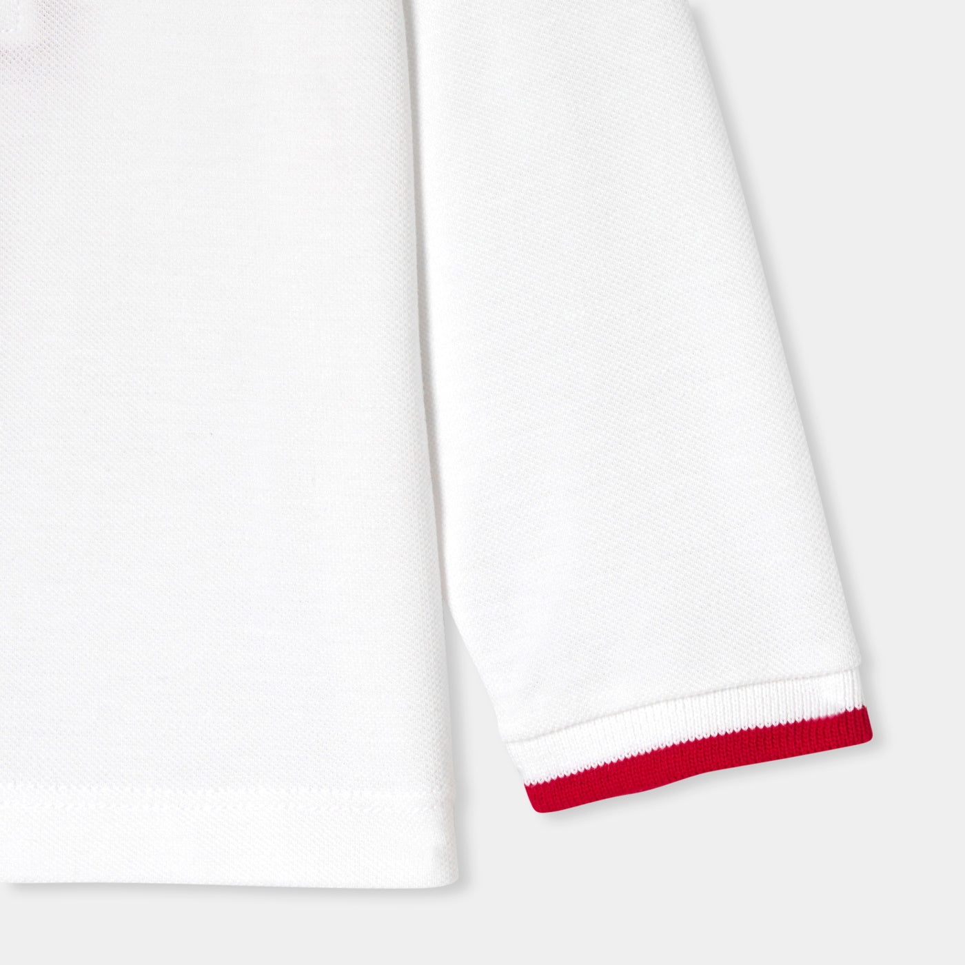 Baby boy long-sleeved polo shirt - blanc jacadi