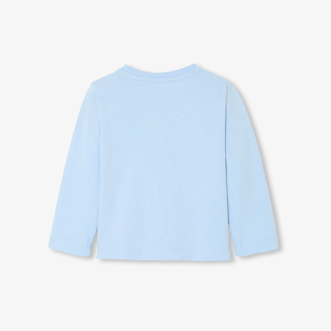 Baby boy long-sleeved T-shirt - bleu clair jacadi