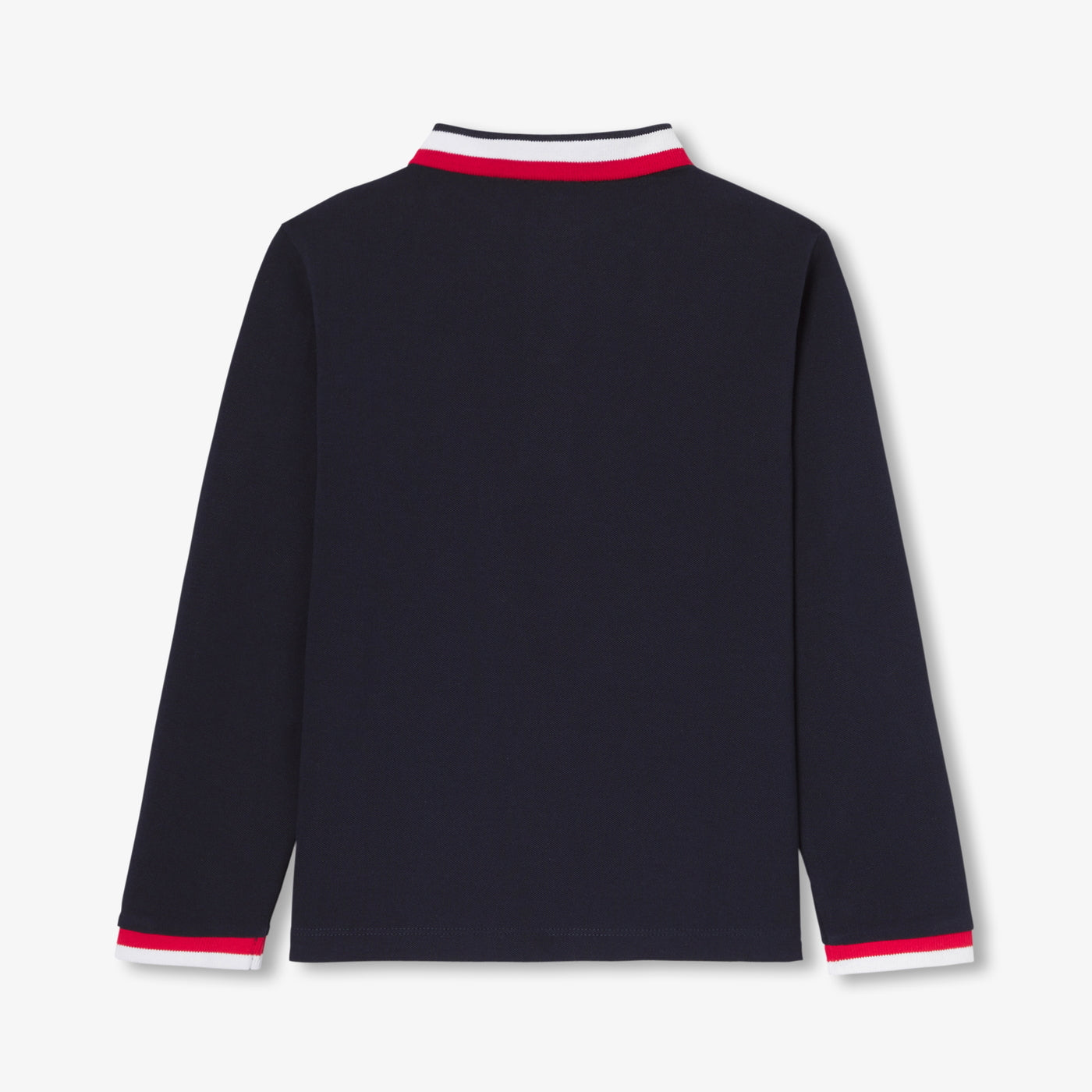 Boy polo shirt in cotton piqué - marine jacadi