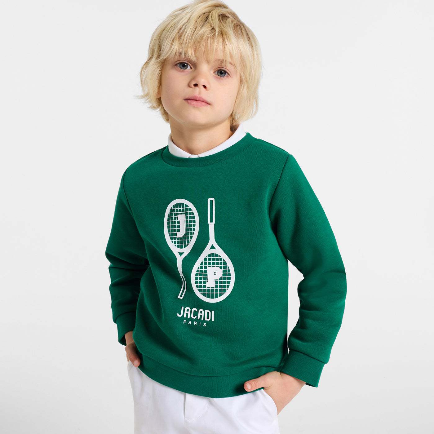 Child fleece sweatshirt - vert
