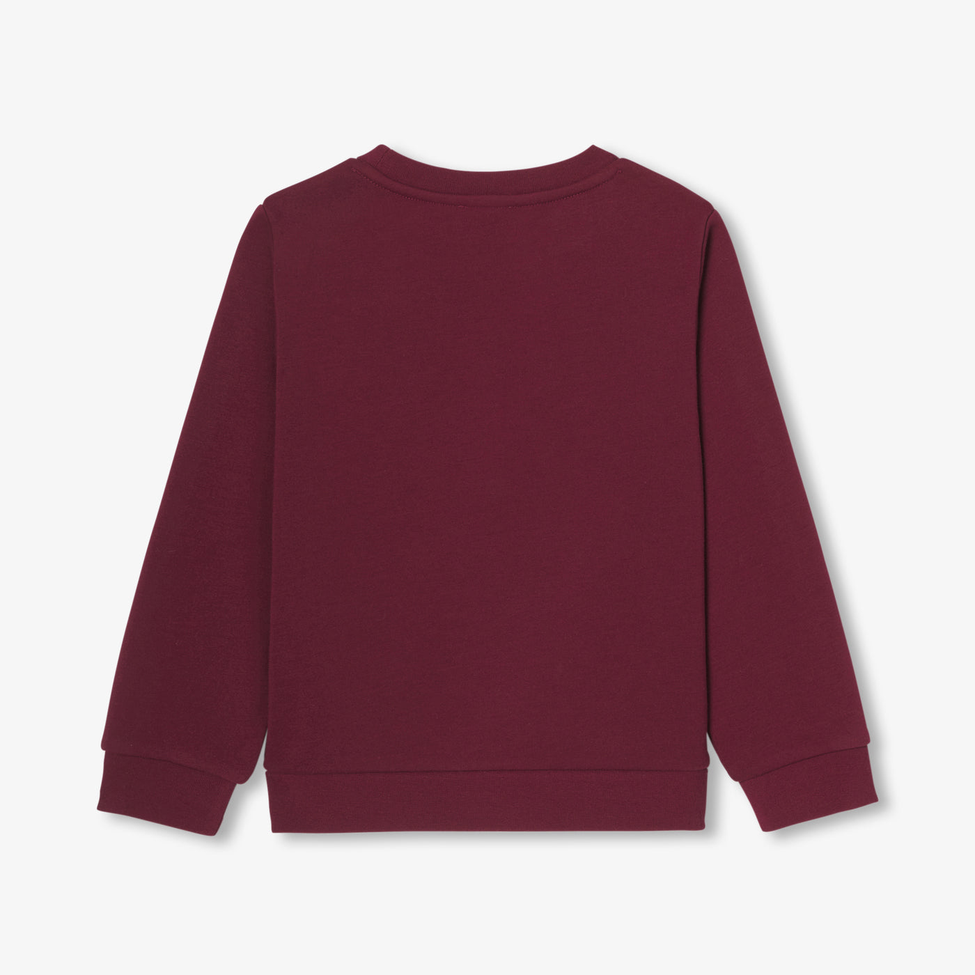 Boy fleece sweatshirt - rouge tomette