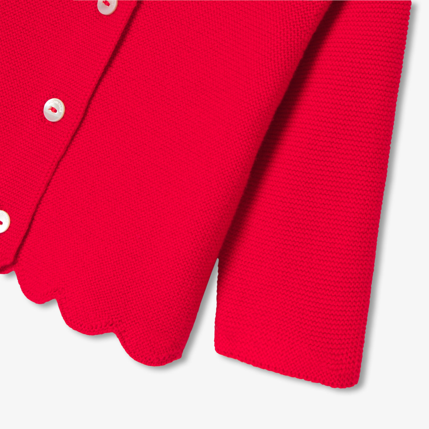 Baby girl cotton cardigan - rouge jacadi