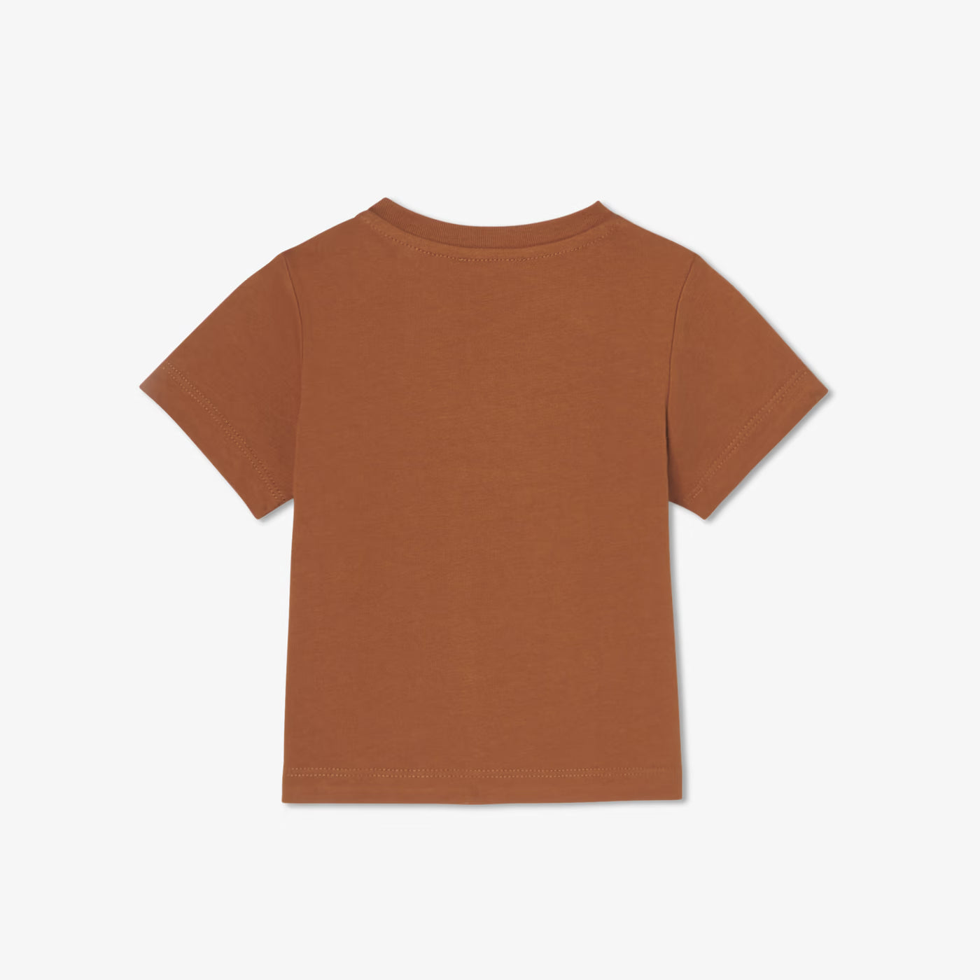 Baby cotton t-shirt - cognac