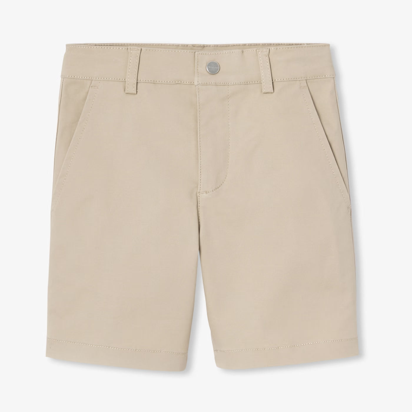 Boys' Bermuda shorts in twill - beige