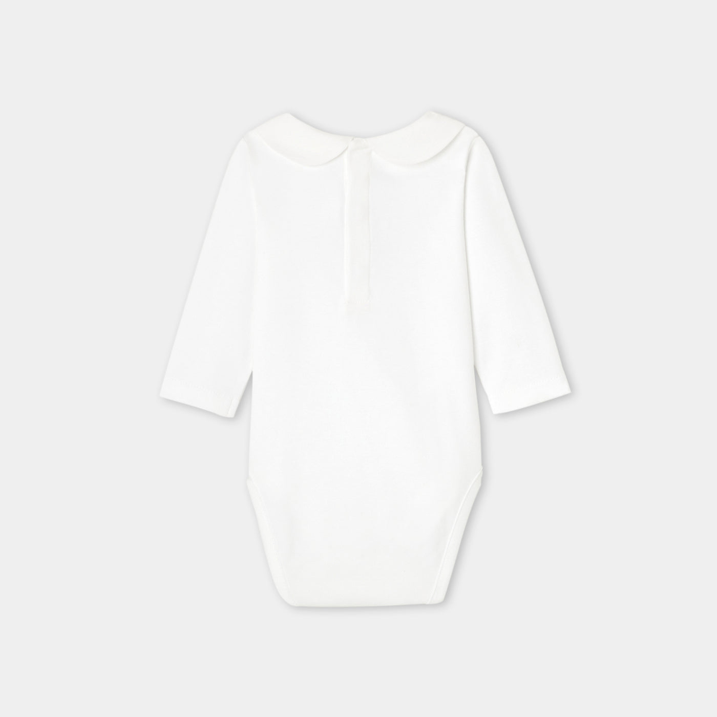 Baby girl cotton bodysuit - blanc jacadi