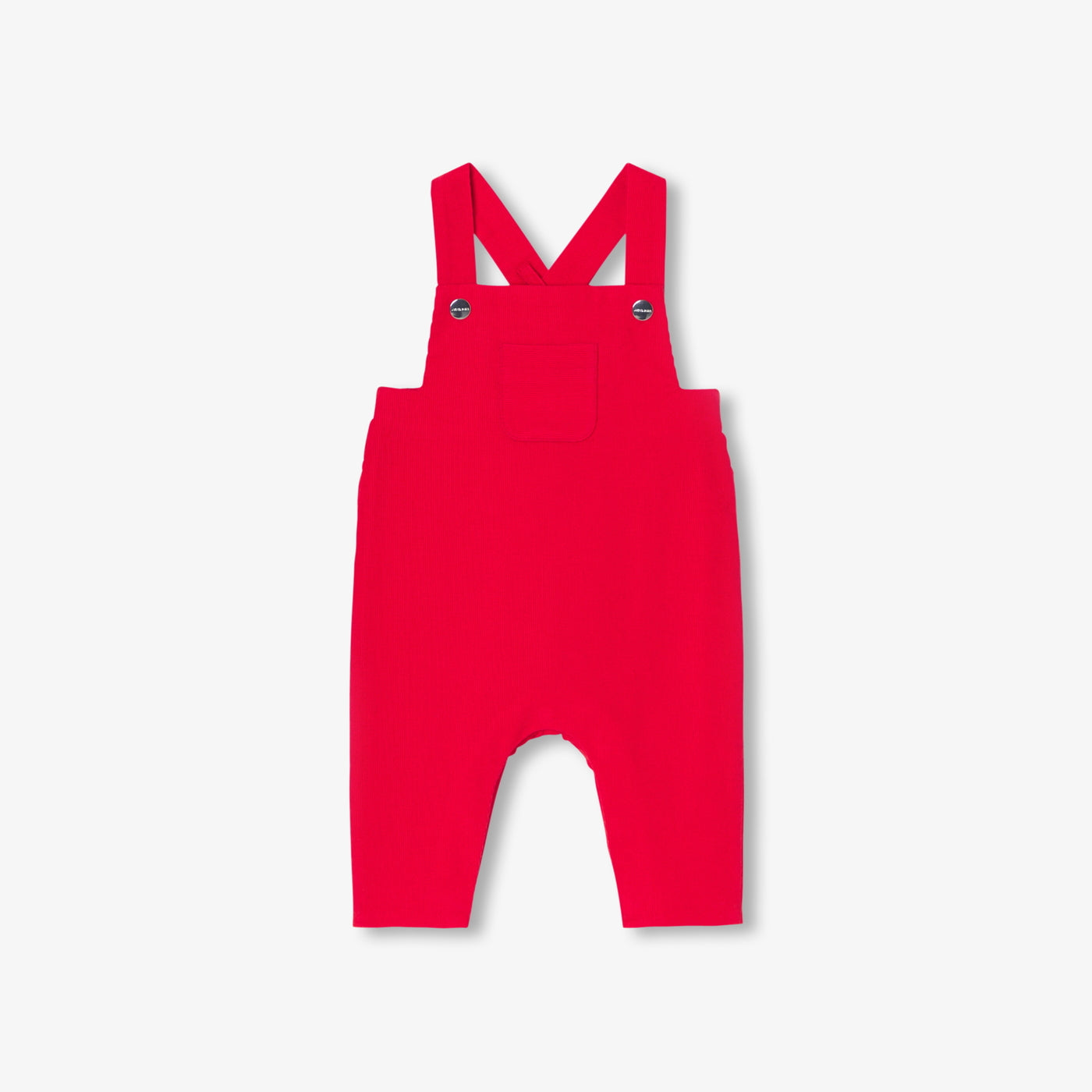 Baby boy velvet overalls - rouge jacadi
