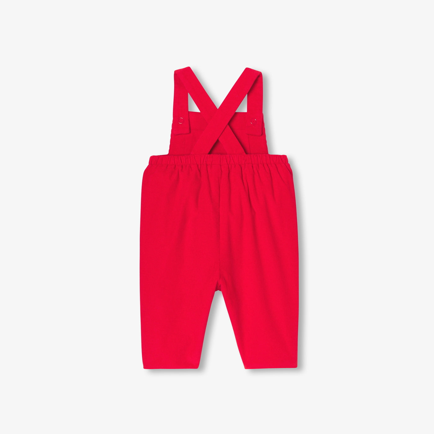 Baby boy velvet overalls - rouge jacadi