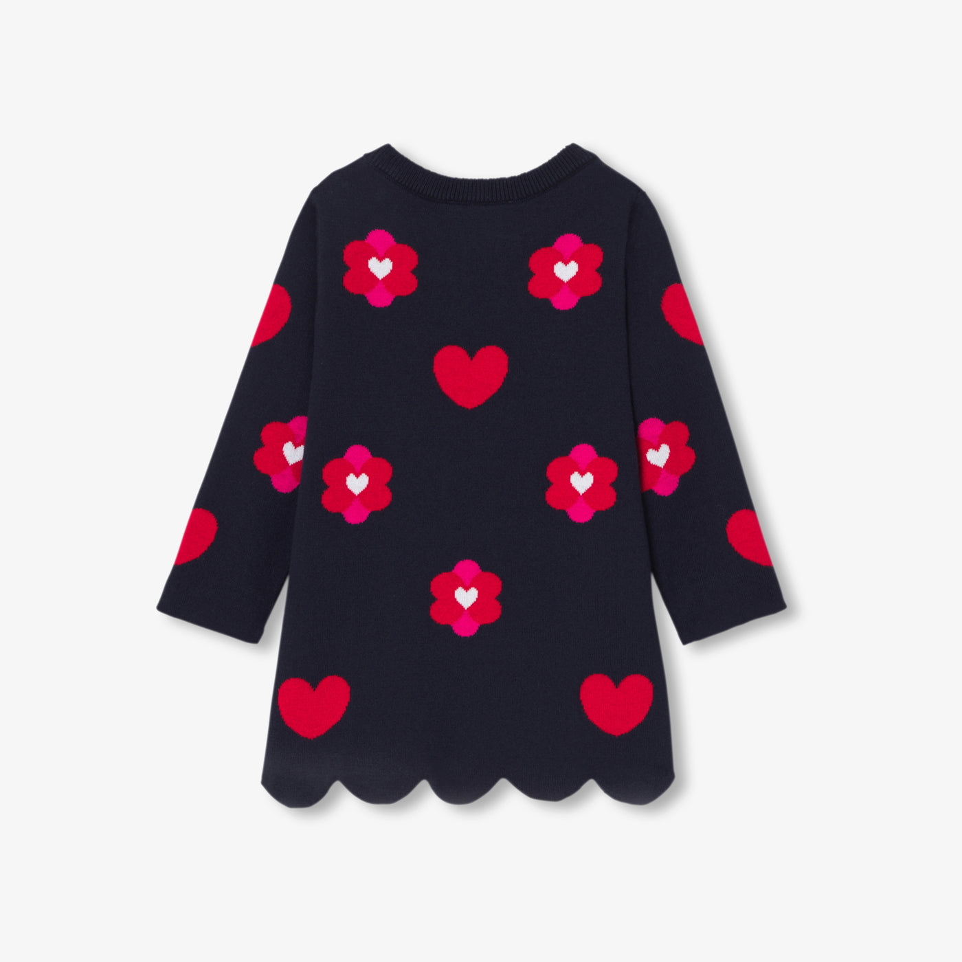 Baby girl knit dress - marine jacadi