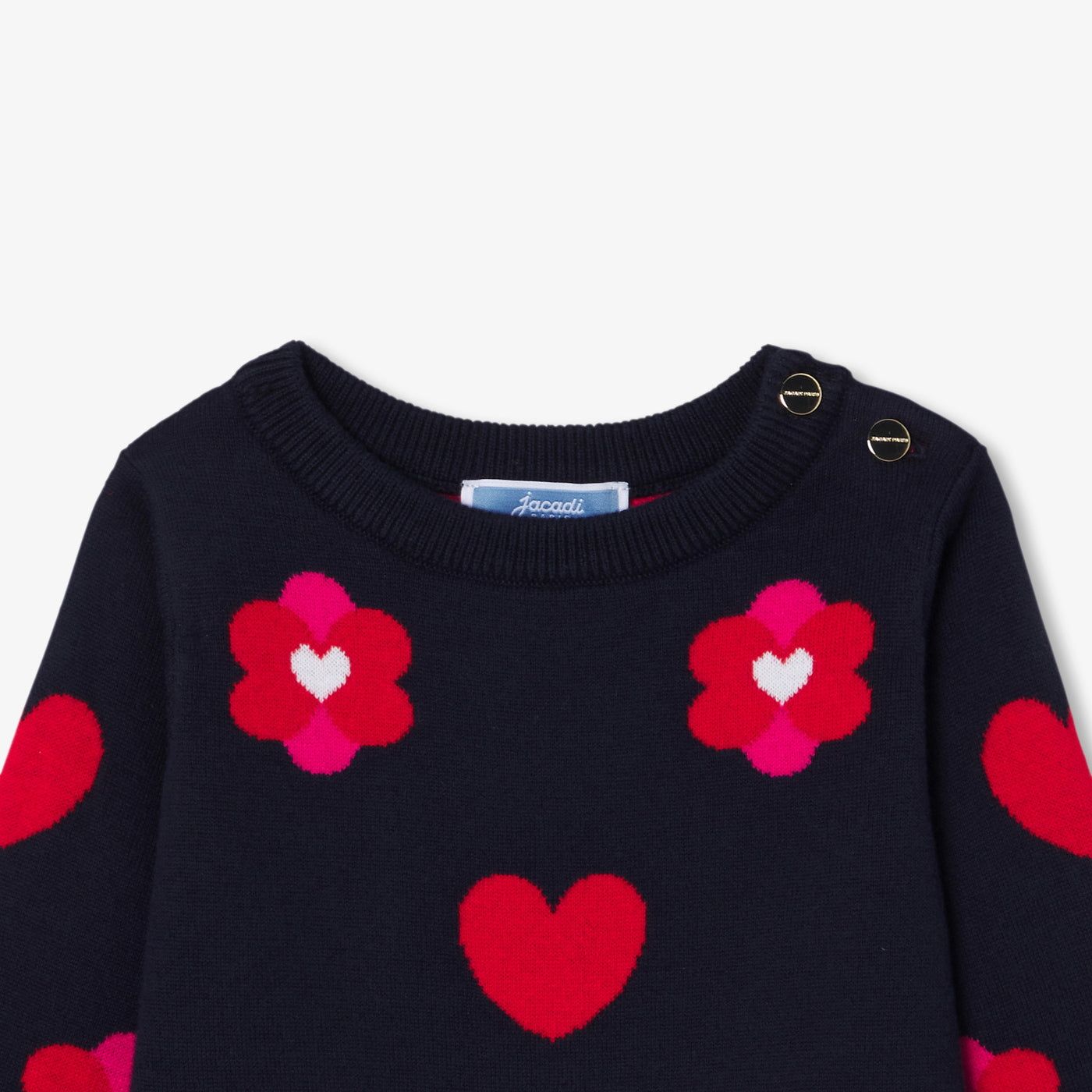 Baby girl knit dress - marine jacadi