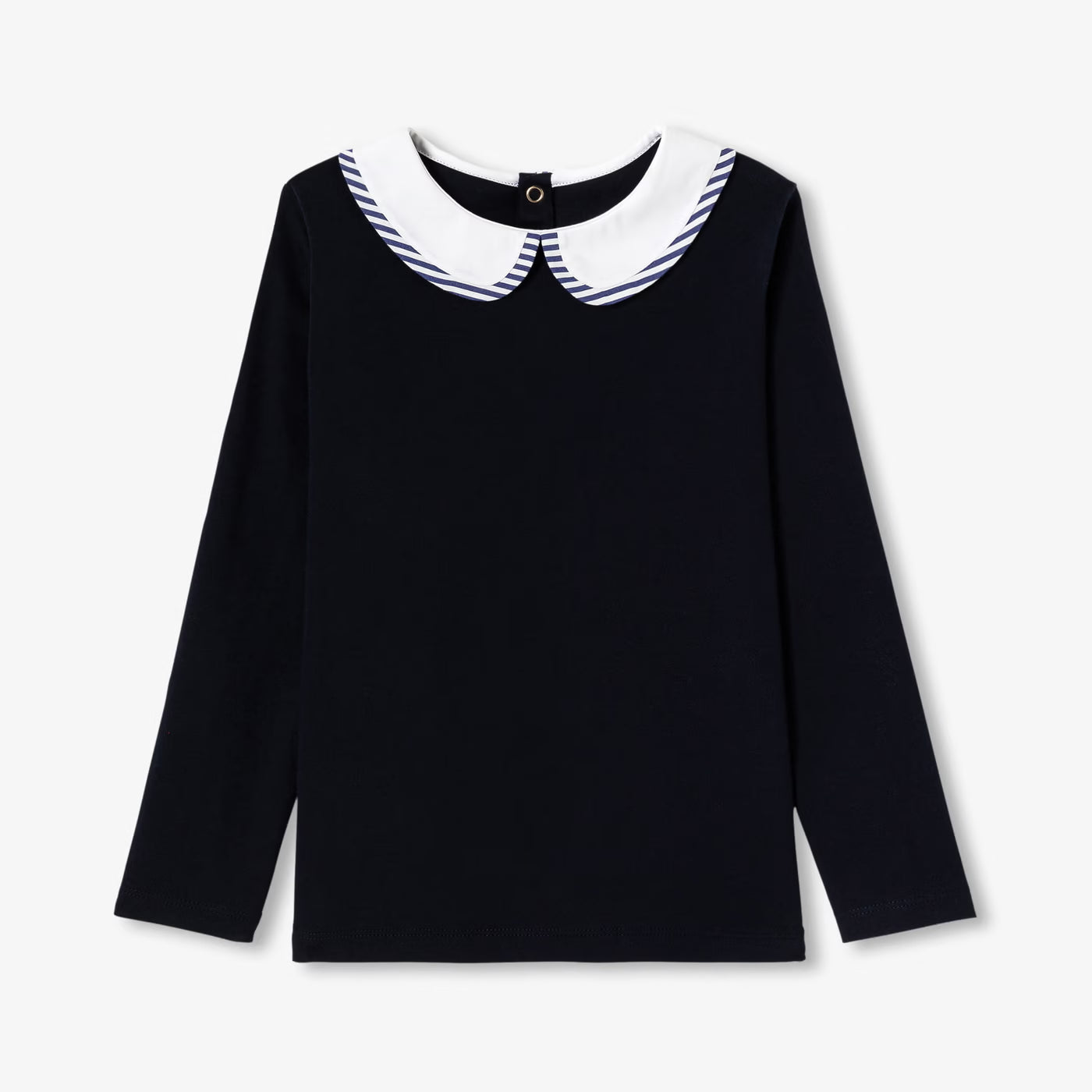 Girl long-sleeved T-shirt - marine jacadi