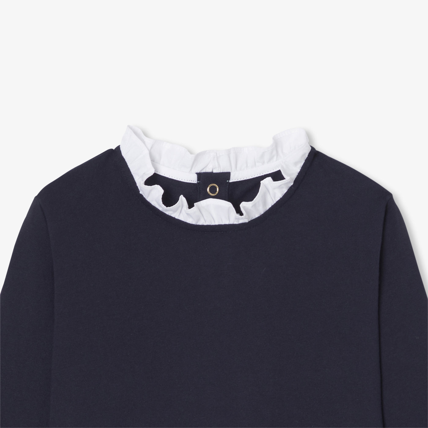Girl long-sleeved T-shirt - marine jacadi