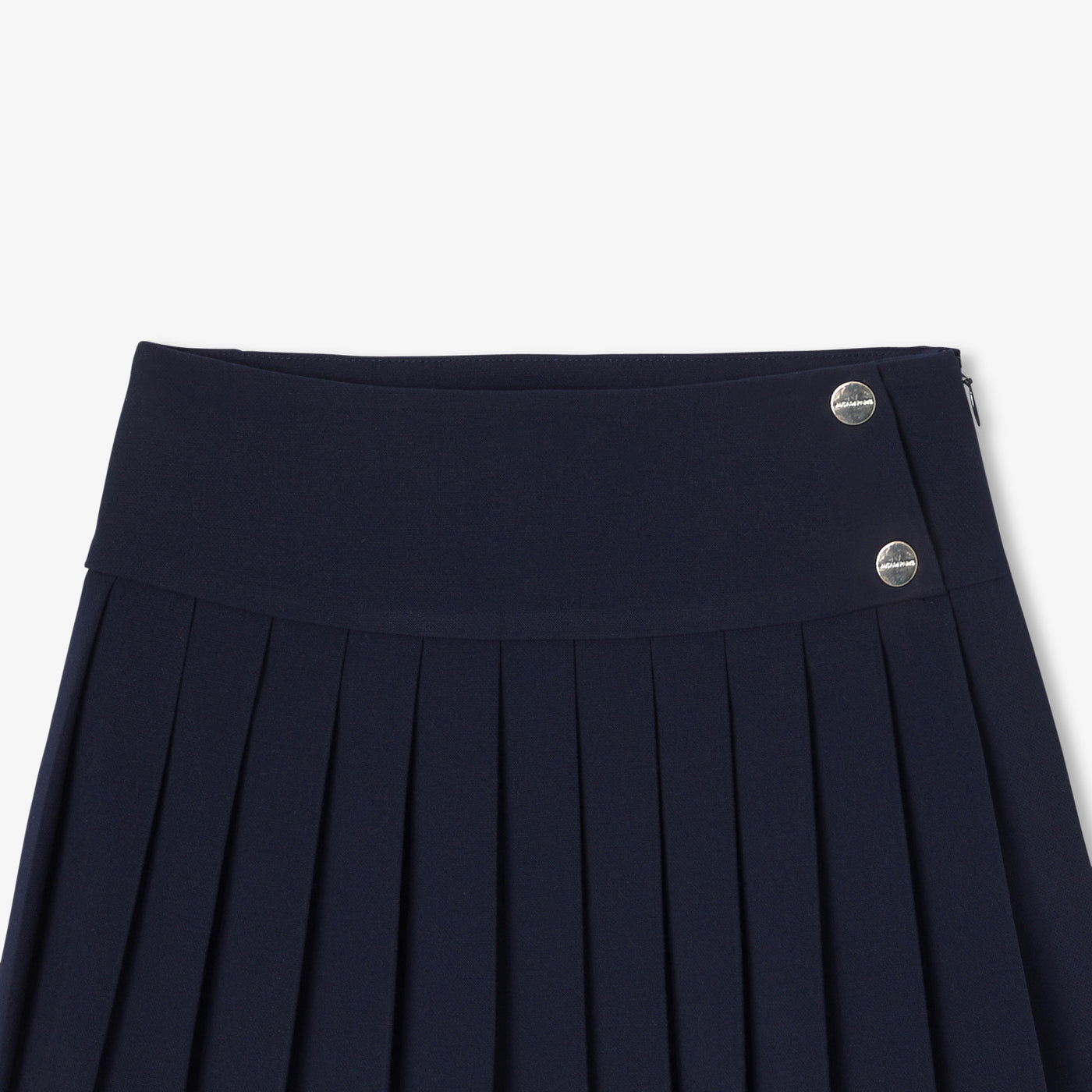 Girl pleated crepe skirt - marine jacadi