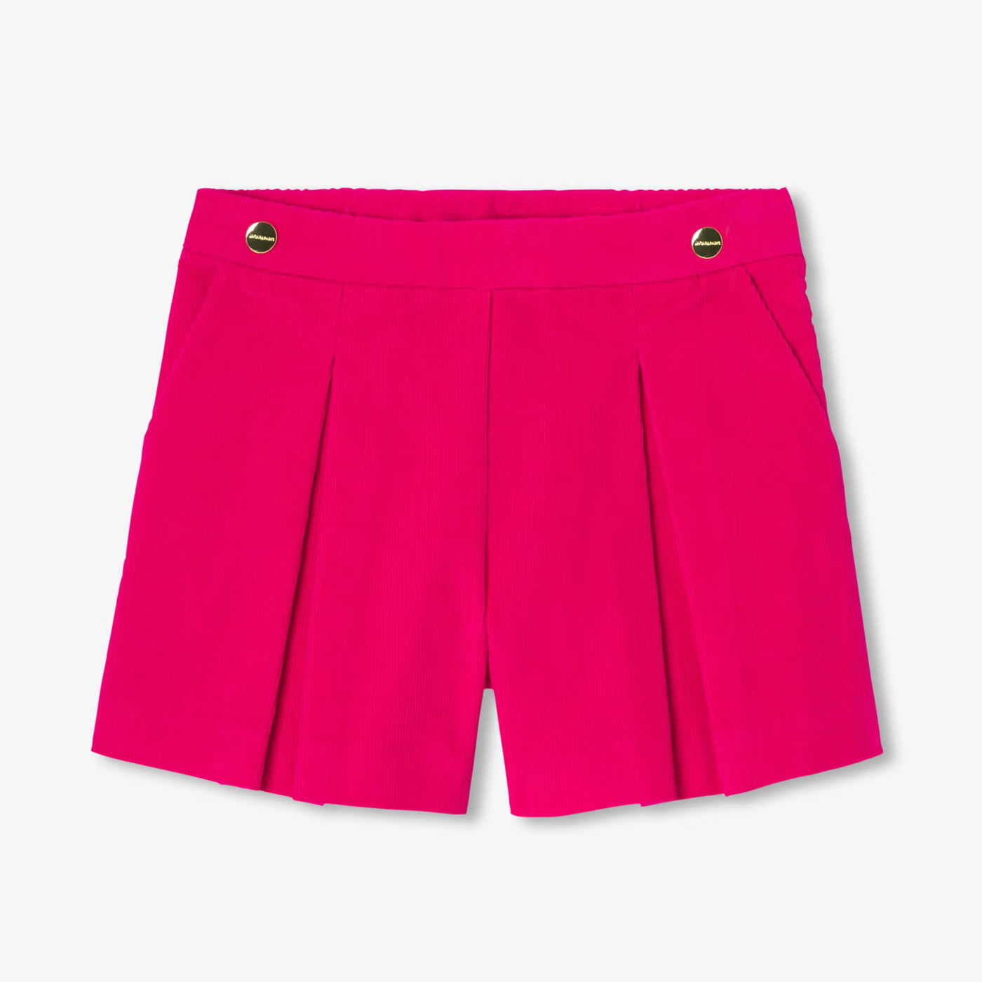 Girl velvet skort - rose grenadine