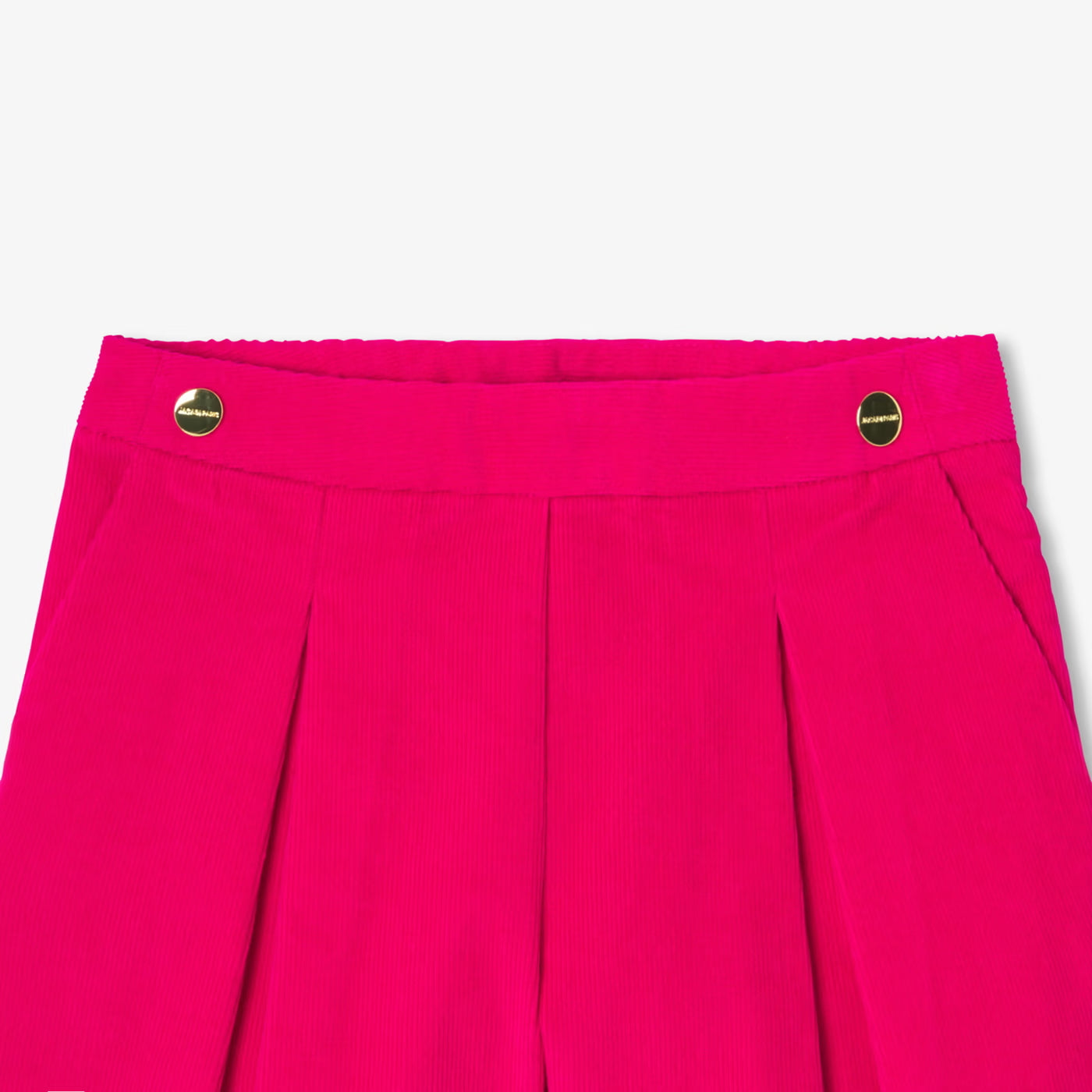 Girl velvet skort - rose grenadine