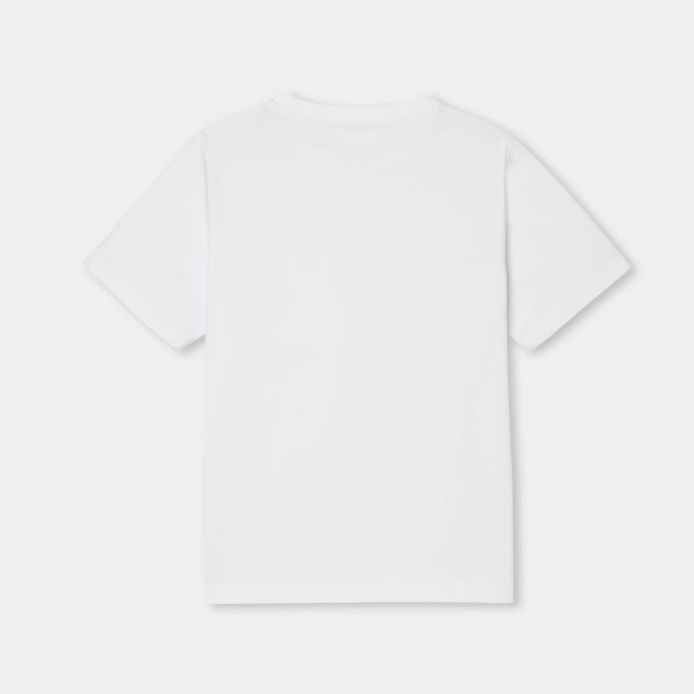 Jacadi white short-sleeved boy's t-shirt