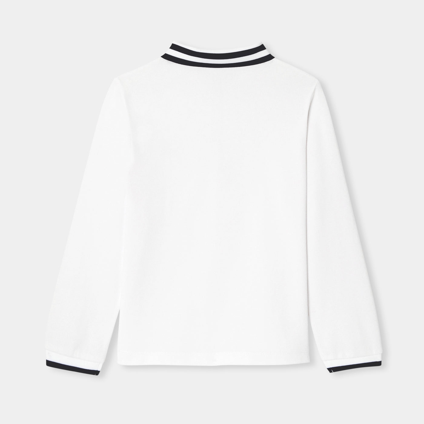 Boy cotton polo shirt - blanc jacadi