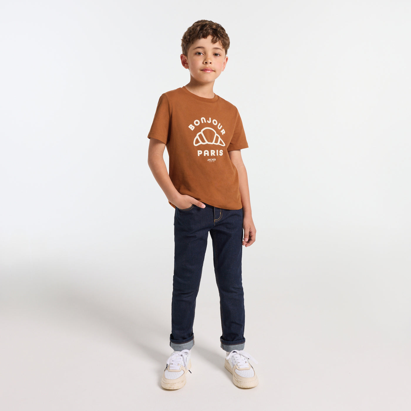 Boy jeans - denim fonce