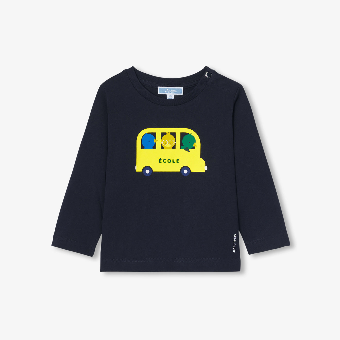 Baby boy cotton T-shirt - marine jacadi