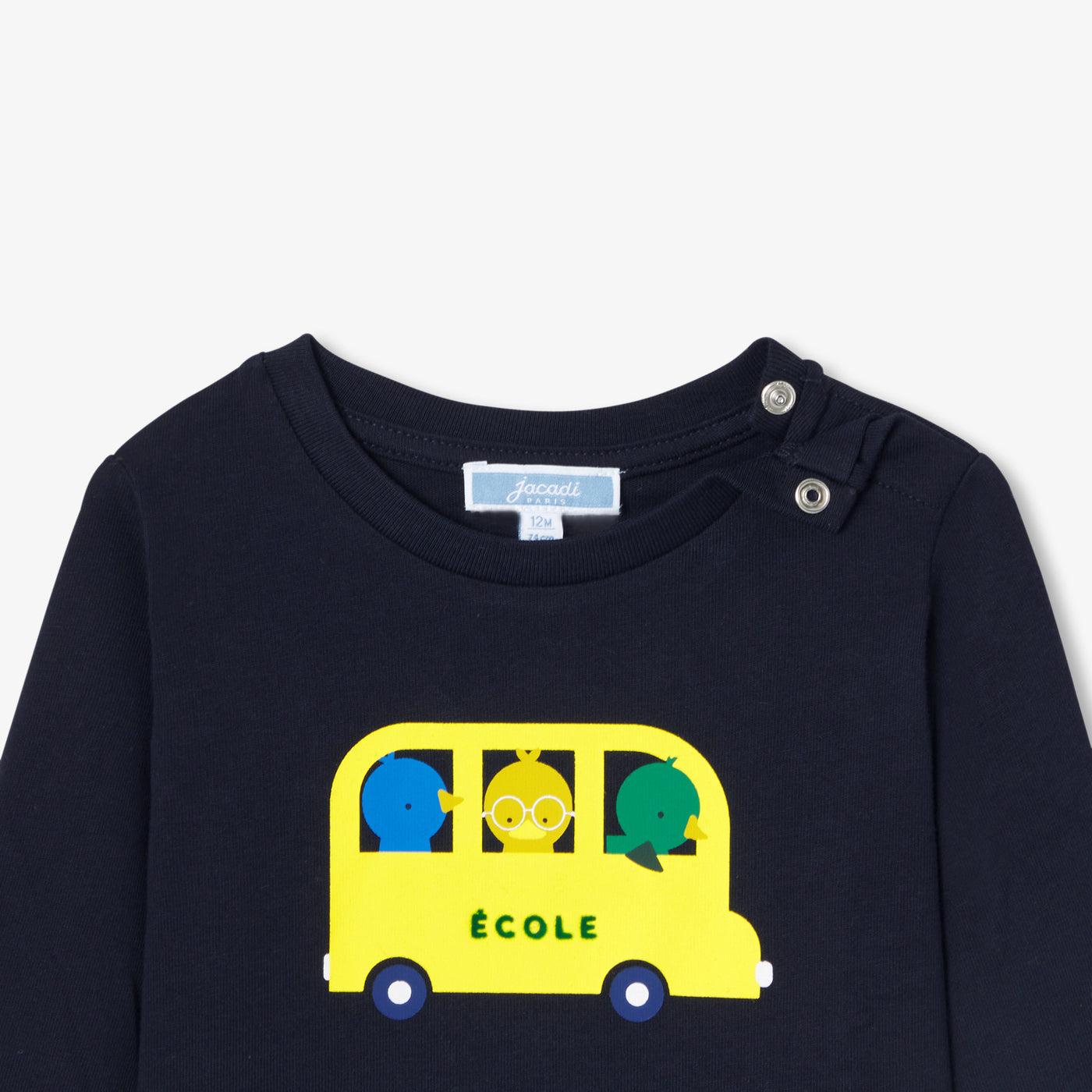 Baby boy cotton T-shirt - marine jacadi