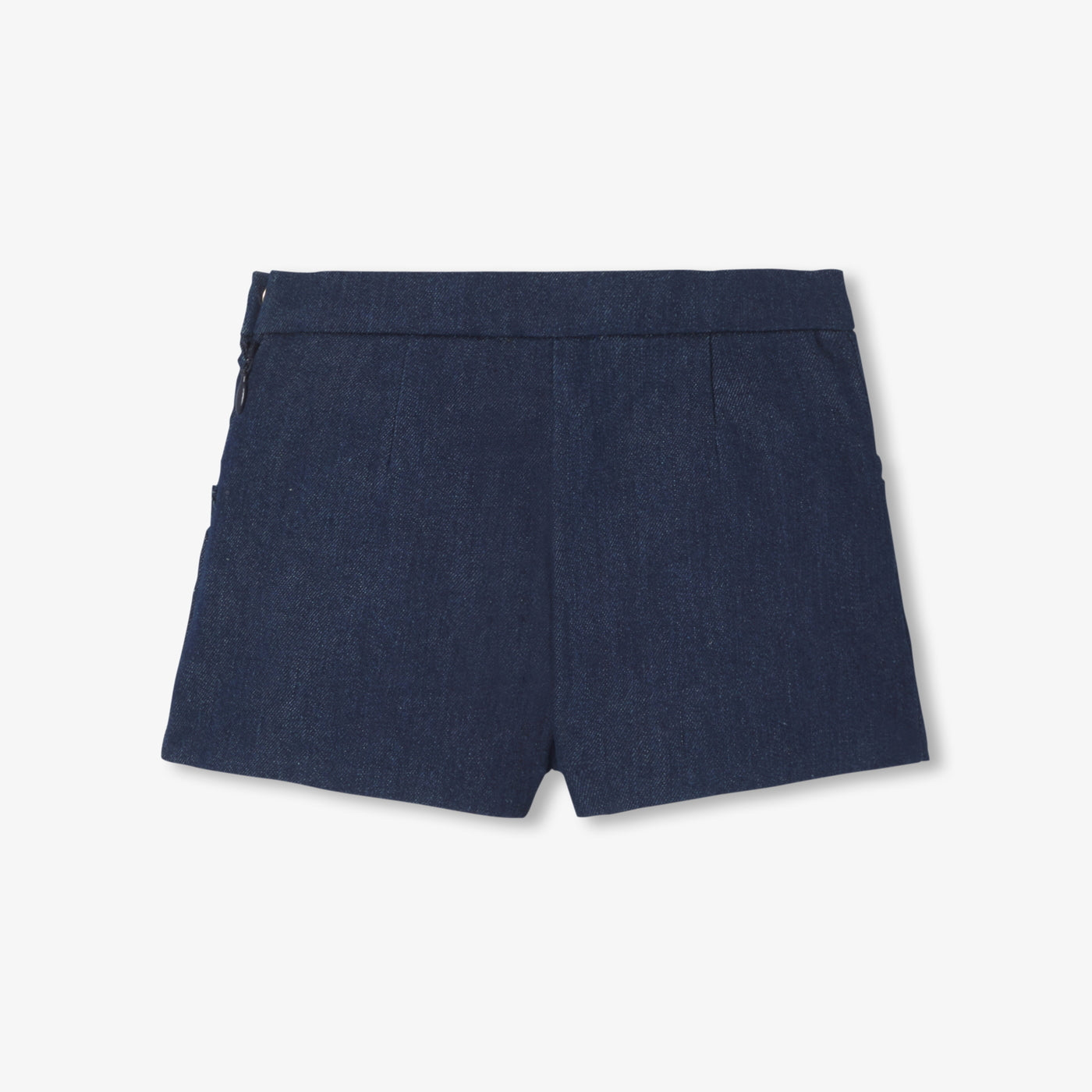 Baby girl denim shorts - denim fonce