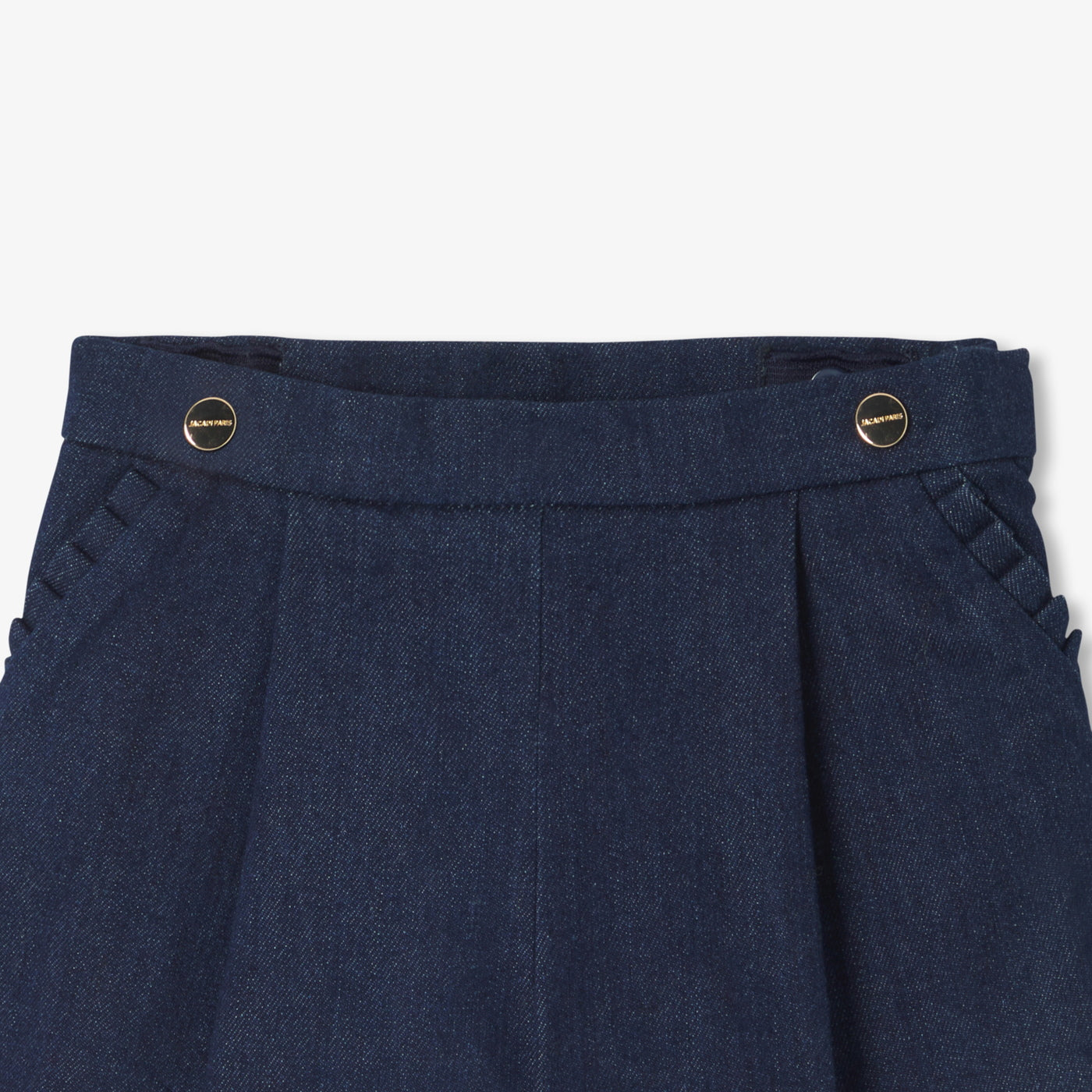 Baby girl denim shorts - denim fonce