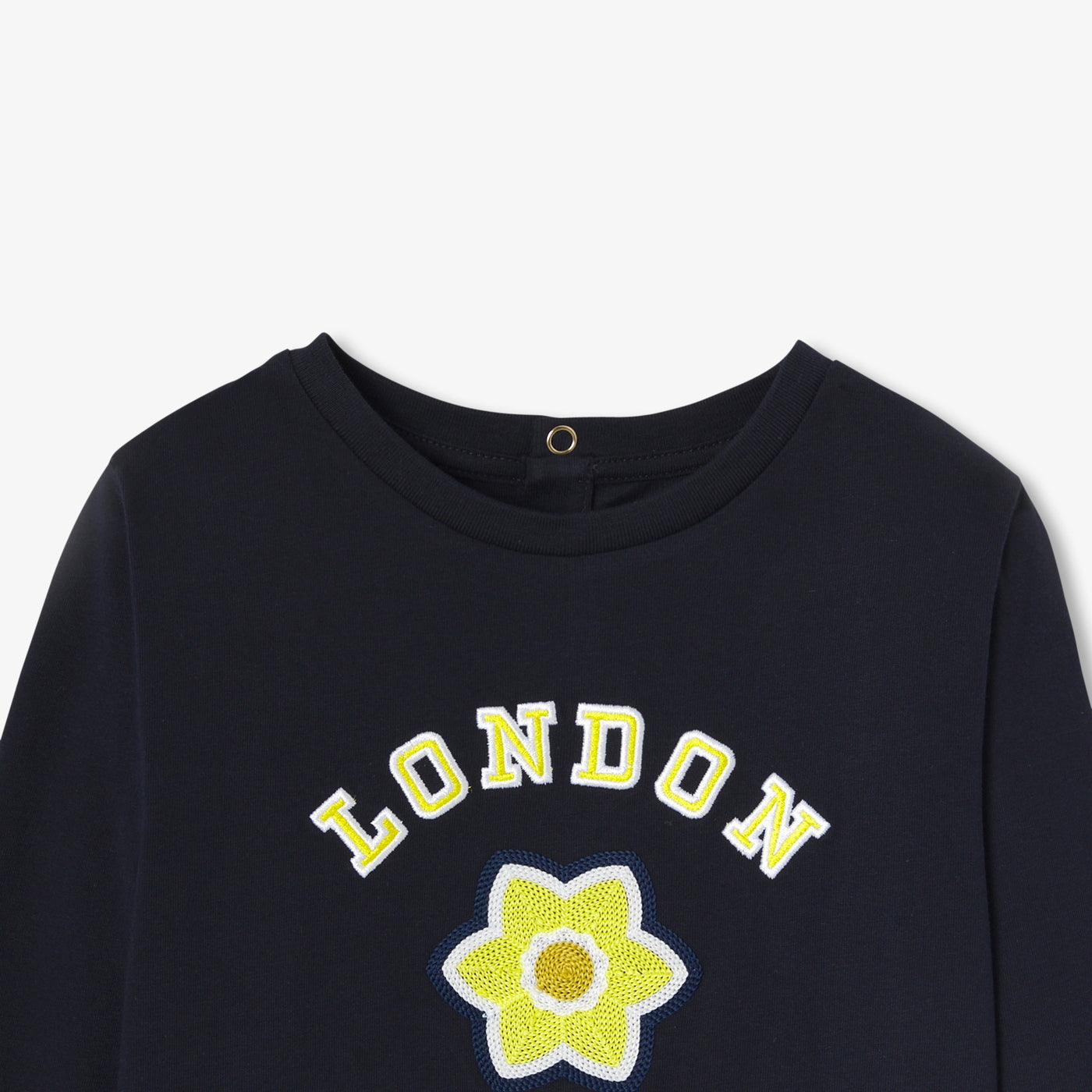 Girl long-sleeved T-shirt - marine jacadi