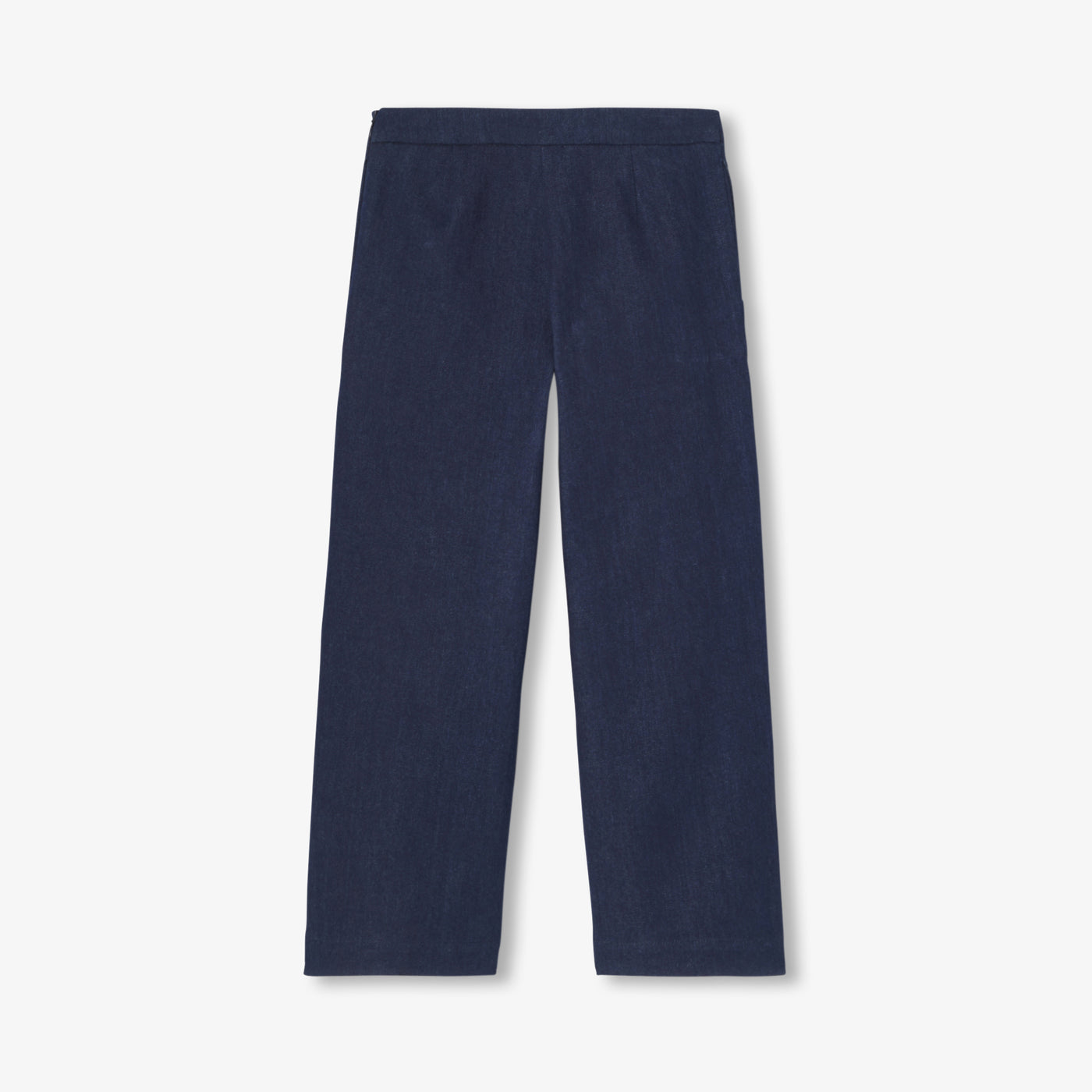 Girl wide-leg jeans - denim fonce