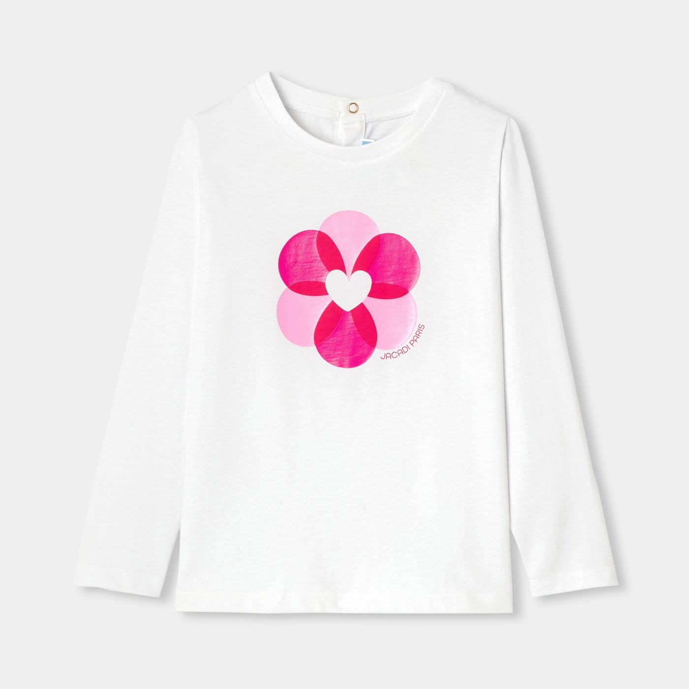 Girl cotton T-shirt - blanc jacadi