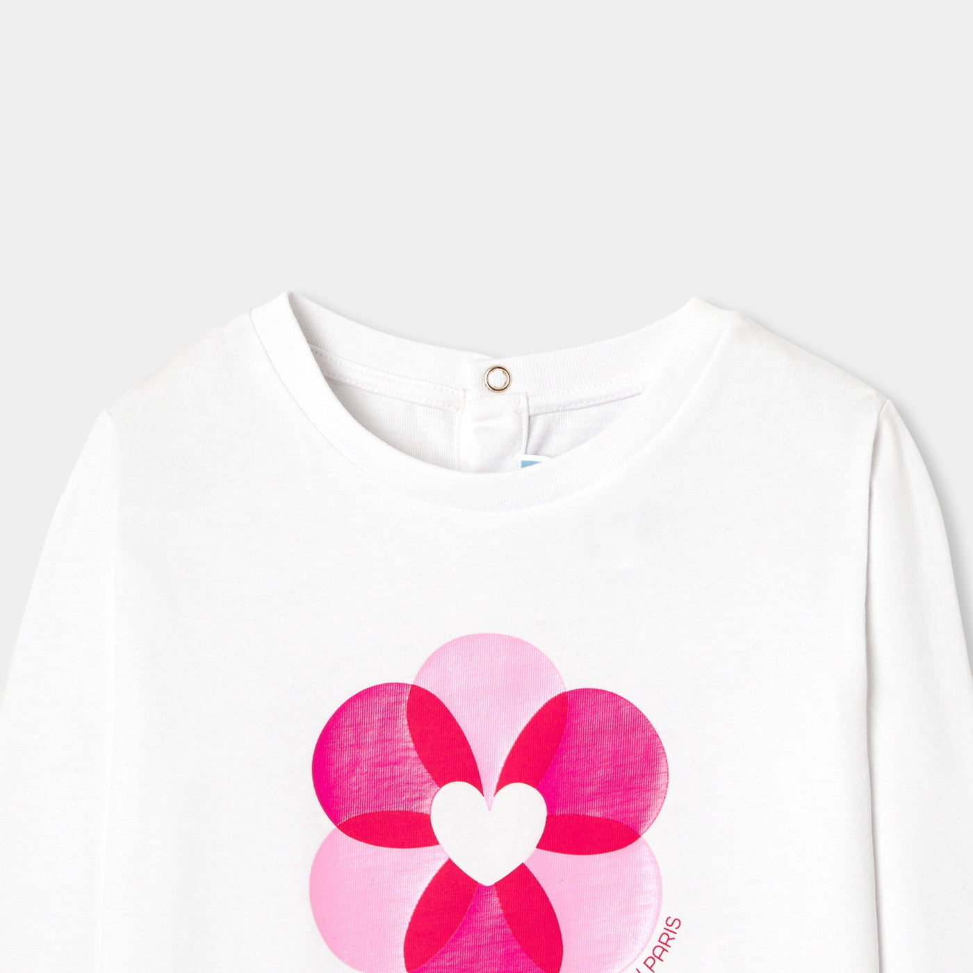 Girl cotton T-shirt - blanc jacadi