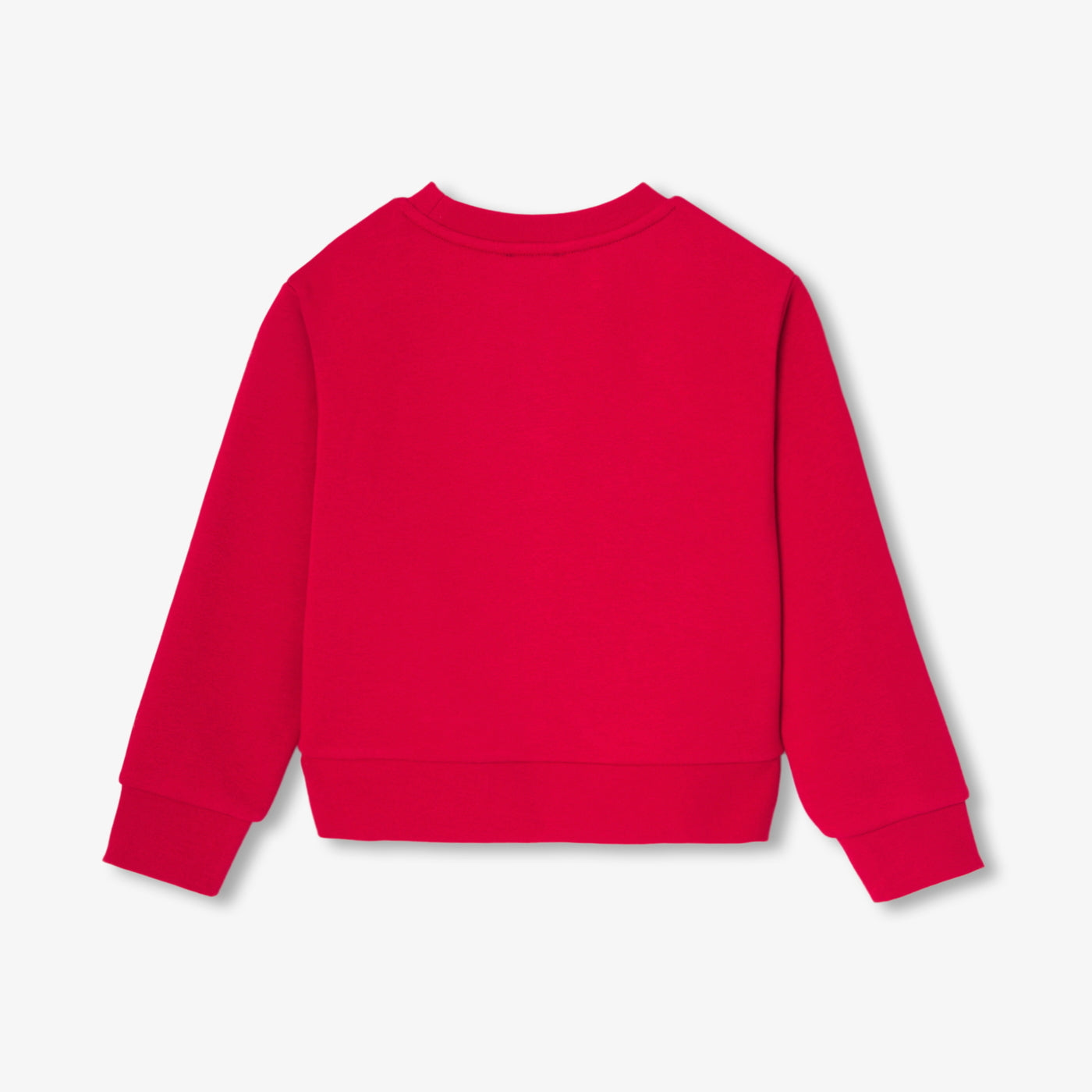 Girl fleece sweater - rouge brique