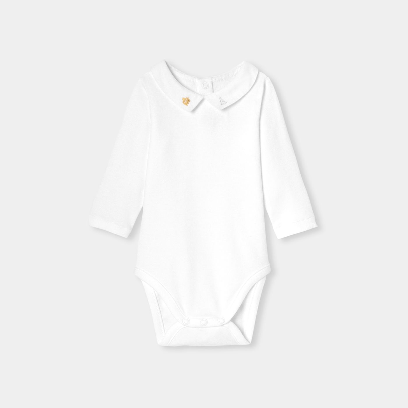 Baby boy long-sleeved bodysuit - blanc jacadi