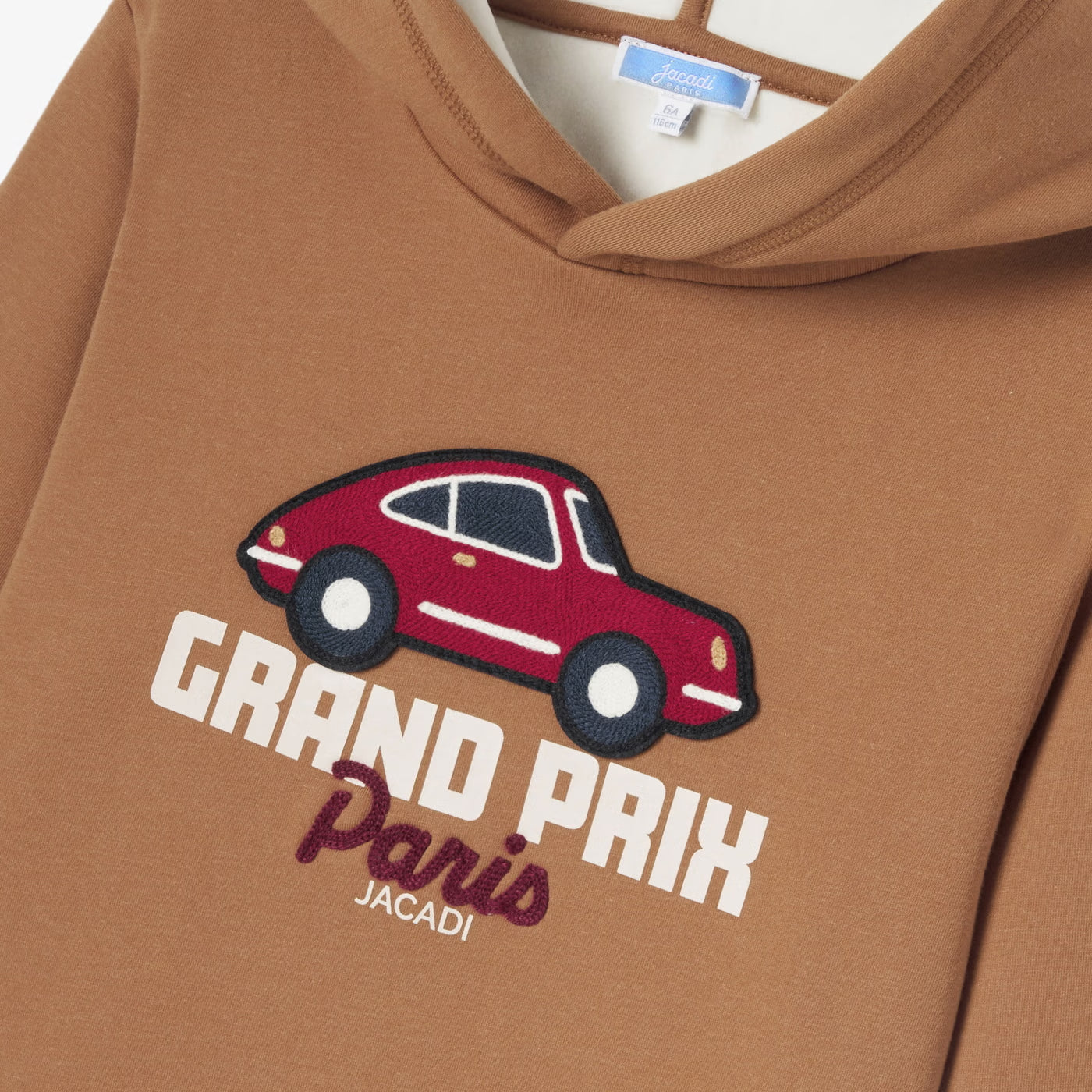 Boy hoodie - cognac
