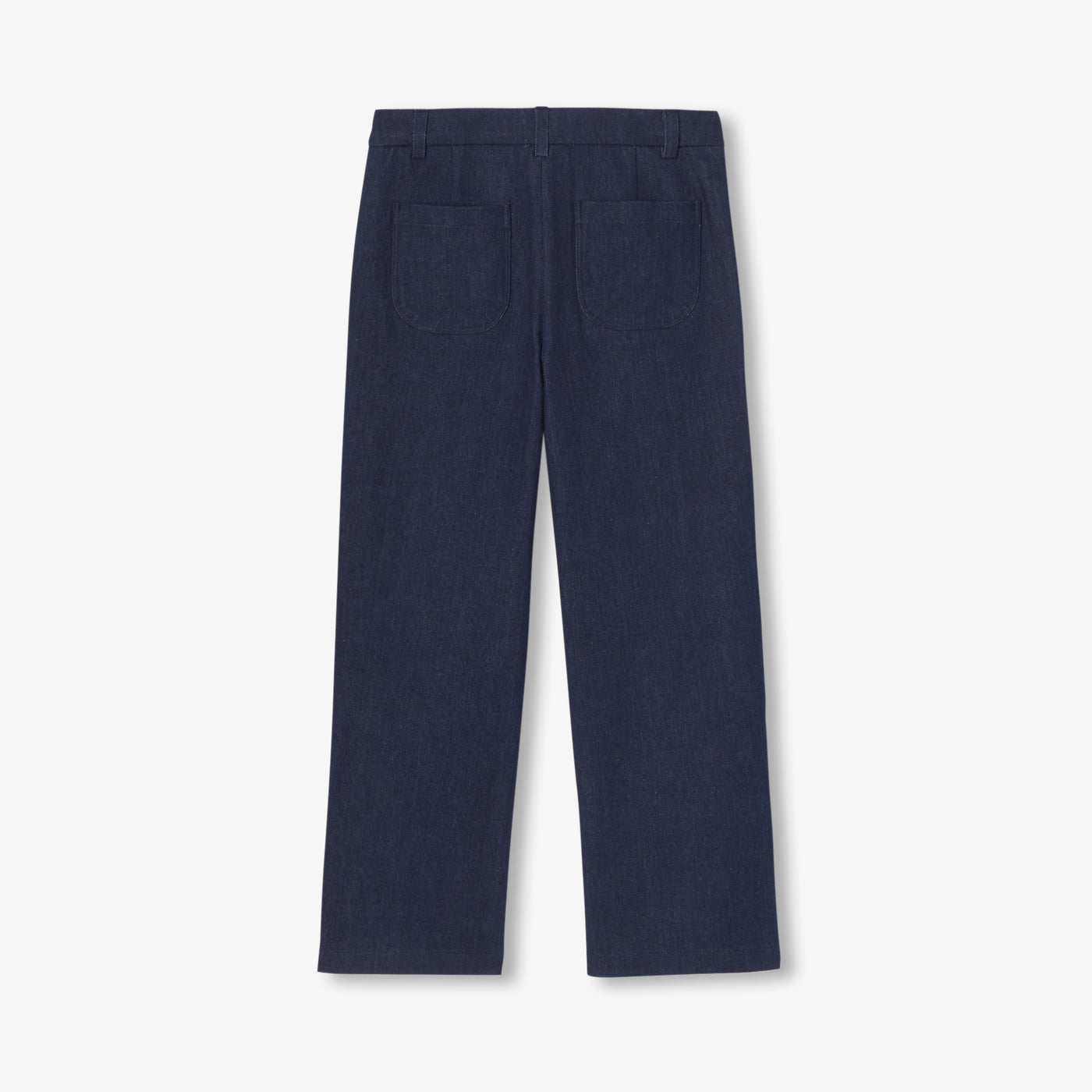 Girl wide-leg jeans - denim fonce