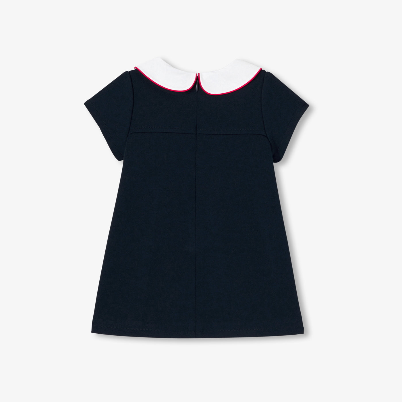 Baby girl short-sleeved dress - marine jacadi