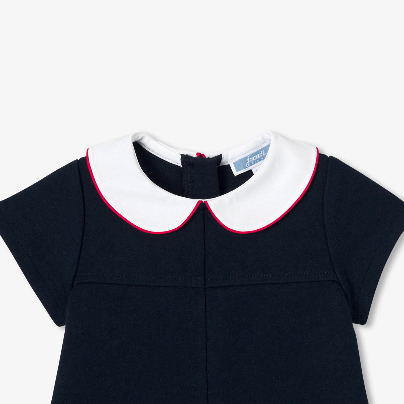 Baby girl short-sleeved dress - marine jacadi