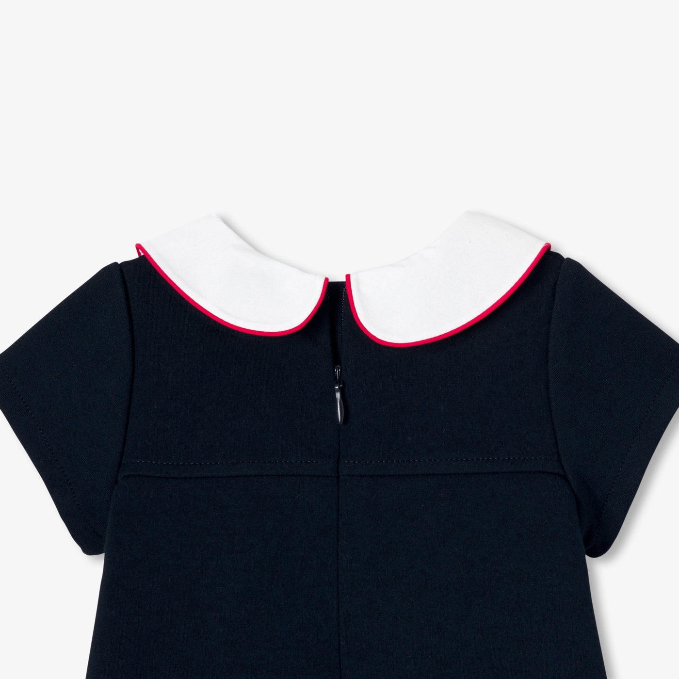 Baby girl short-sleeved dress - marine jacadi